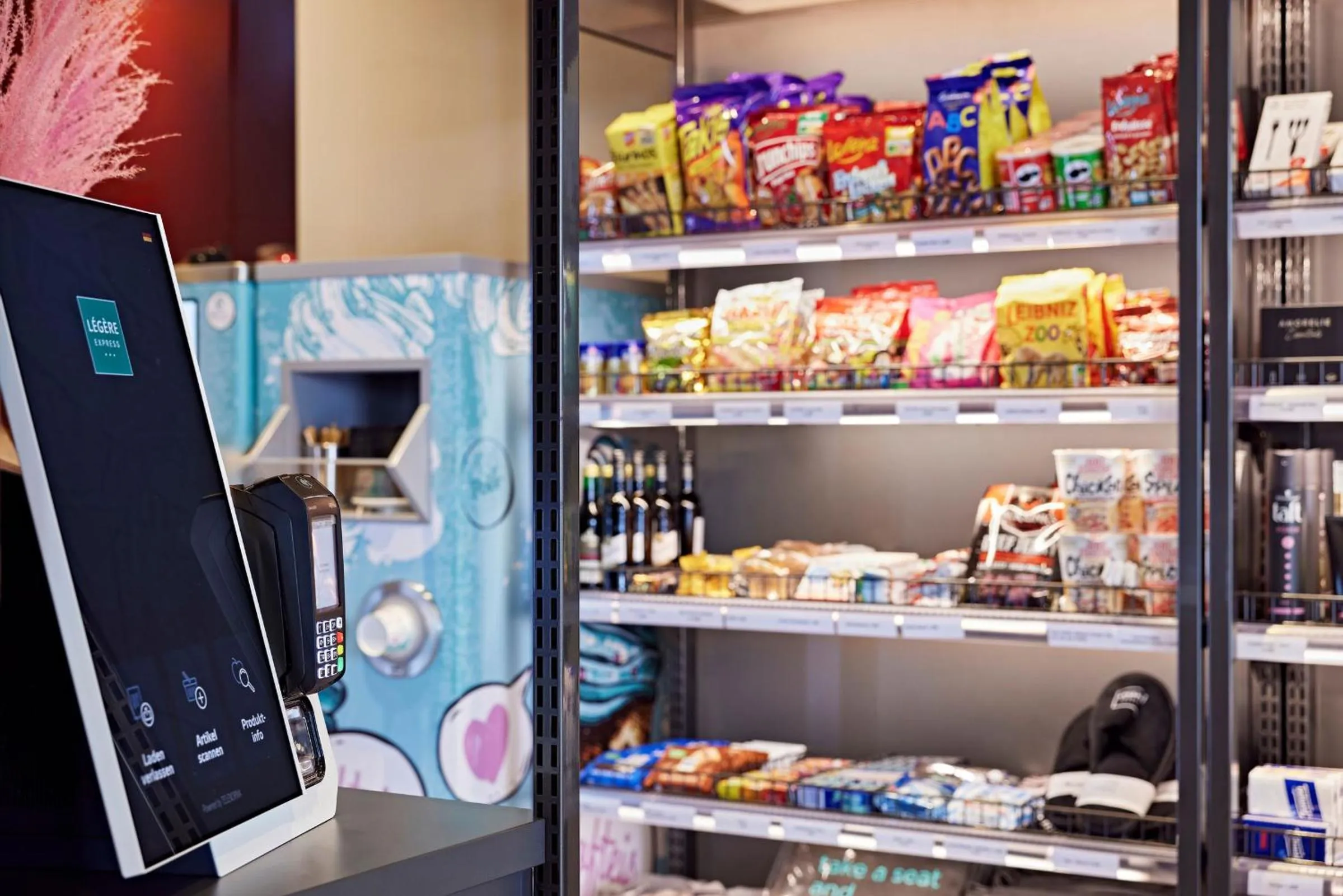 On-site shops in LEGERE EXPRESS Leipzig