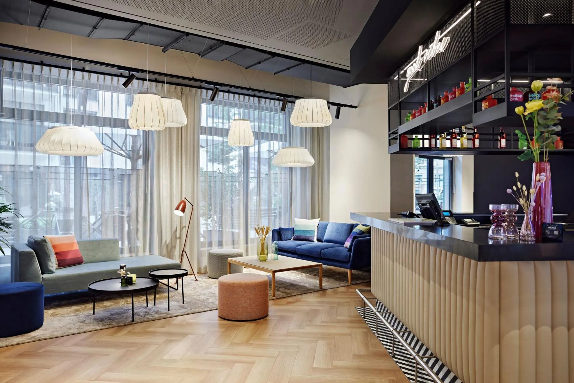 Lobby or reception in LEGERE EXPRESS Leipzig