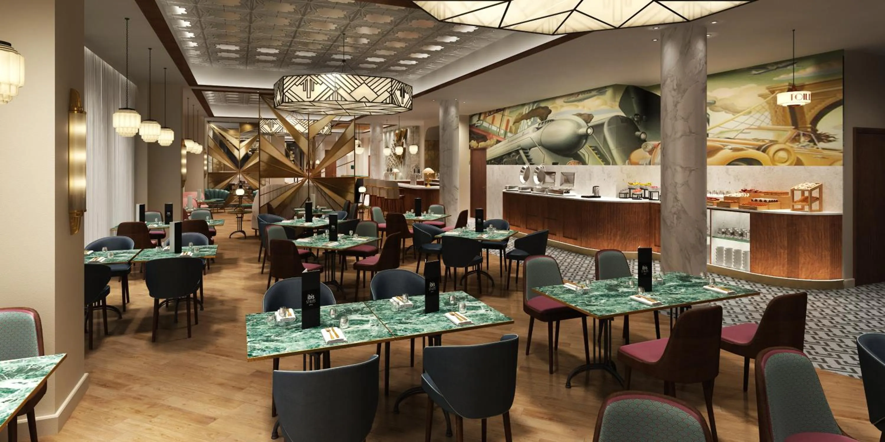 Restaurant/Places to Eat in IBIS STYLES London Heathrow East