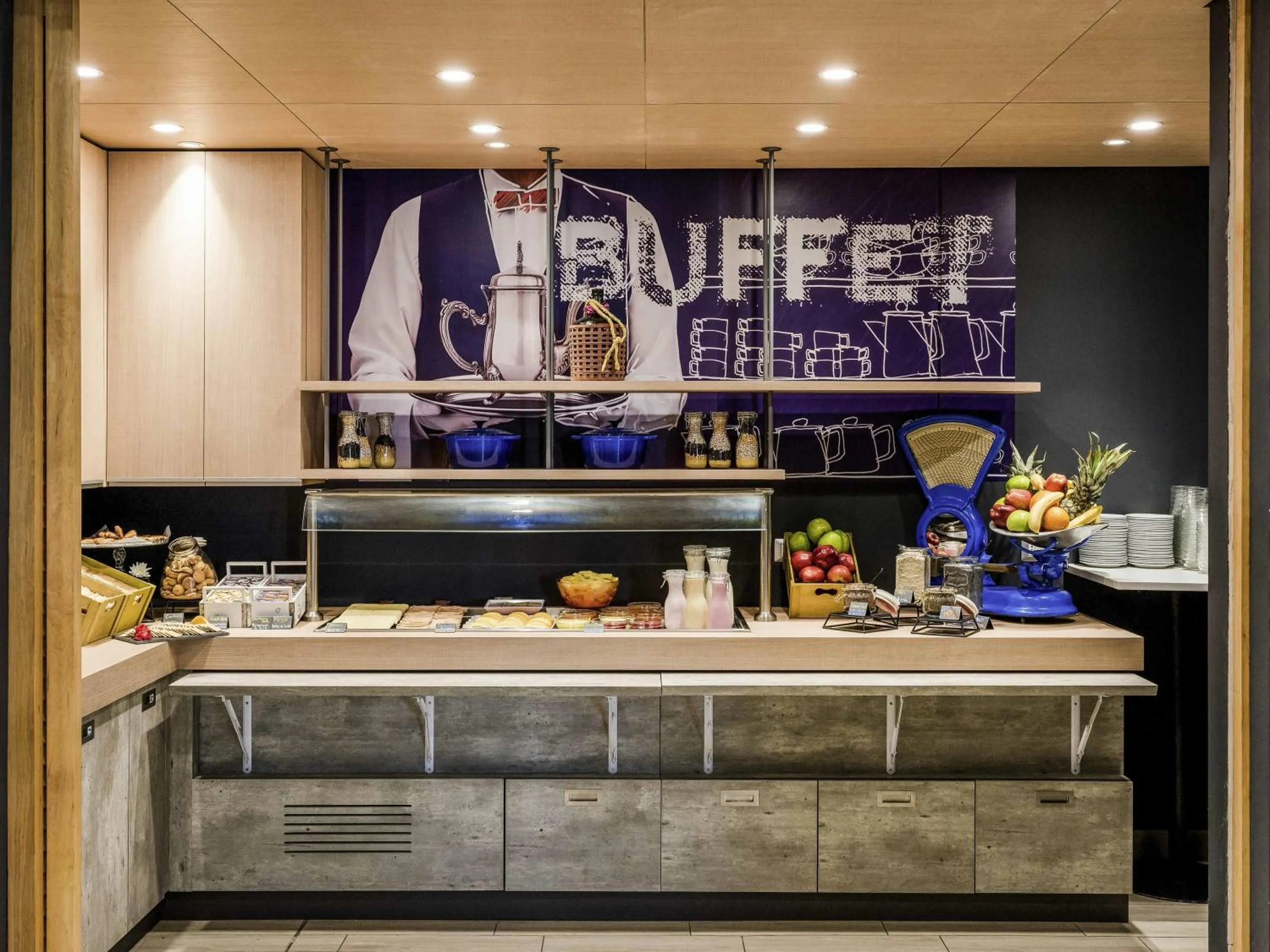 Breakfast in ibis budget Santiago Providencia