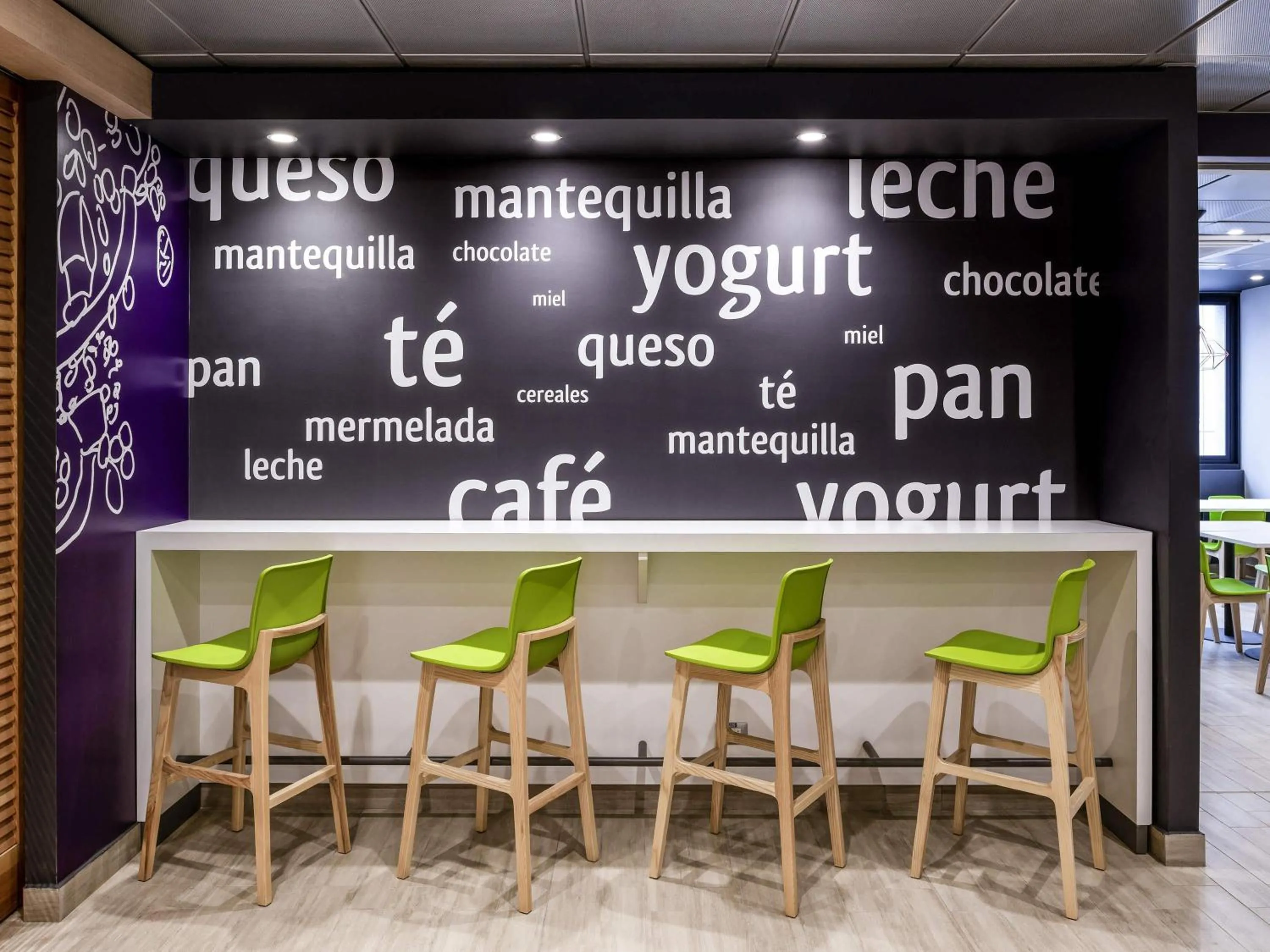 Restaurant/places to eat in ibis budget Santiago Providencia