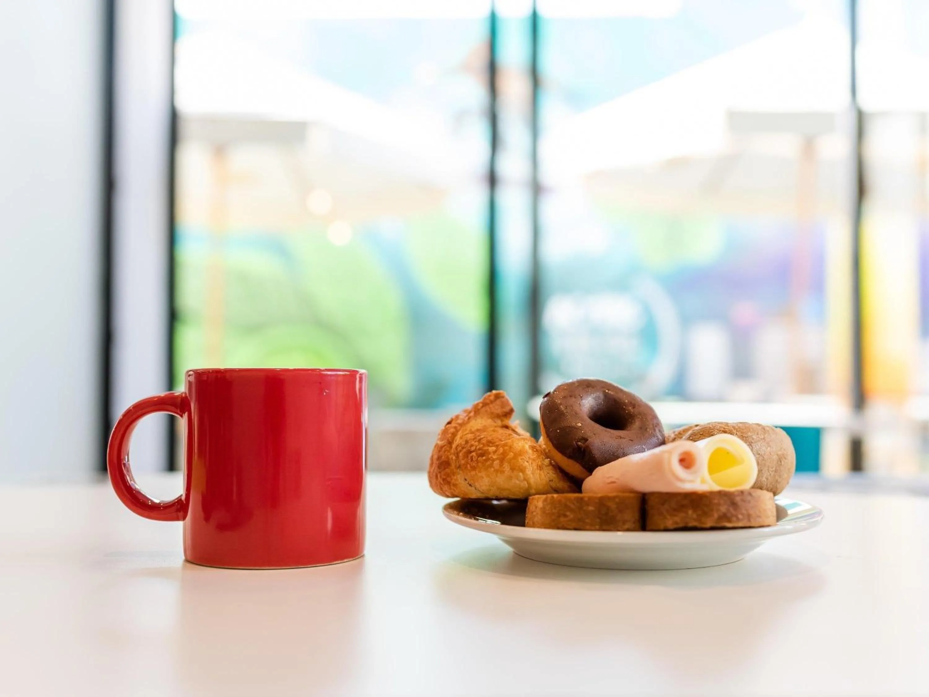 Restaurant/places to eat in ibis budget Santiago Providencia