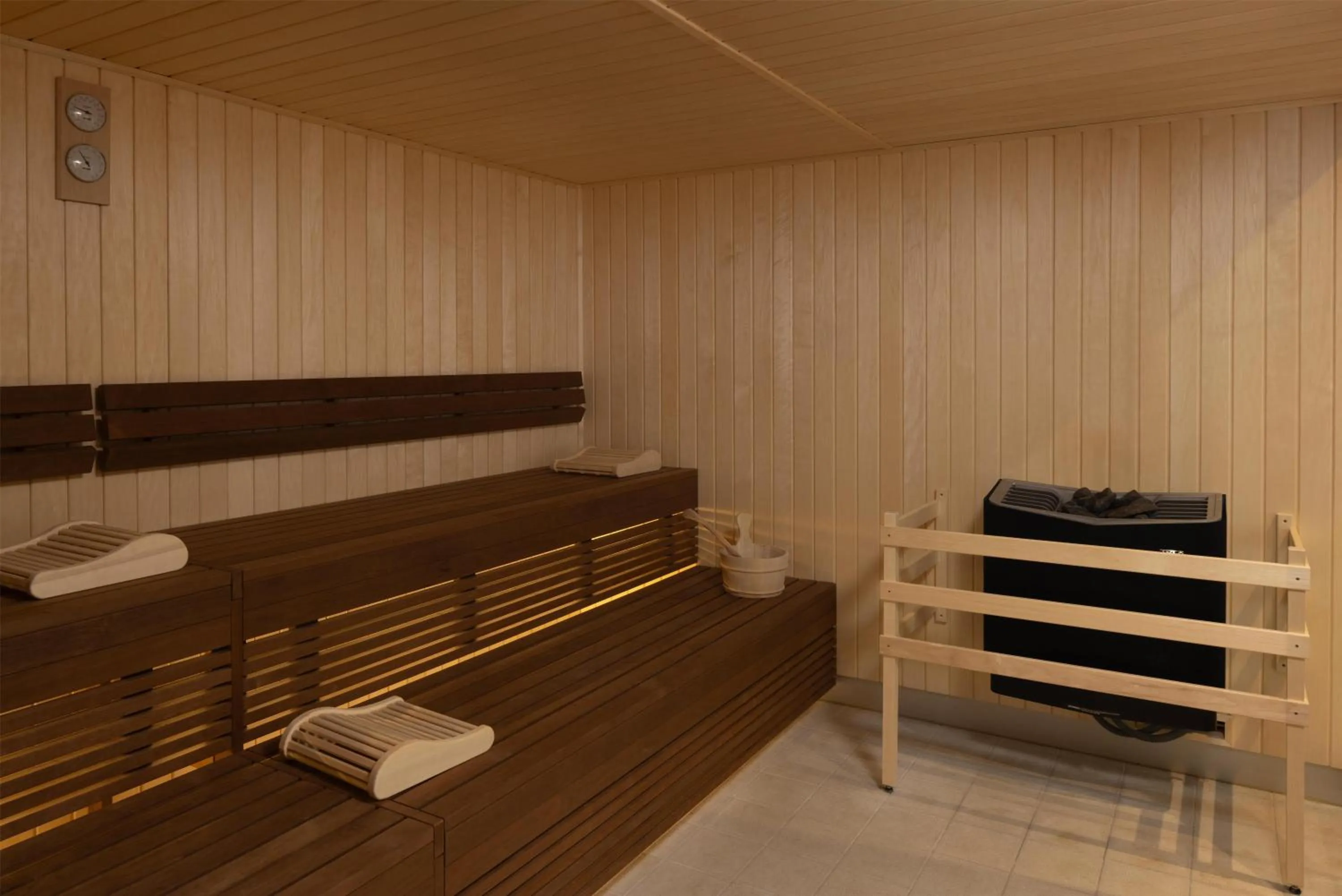 Sauna in Hilton Paris Charles De Gaulle Airport