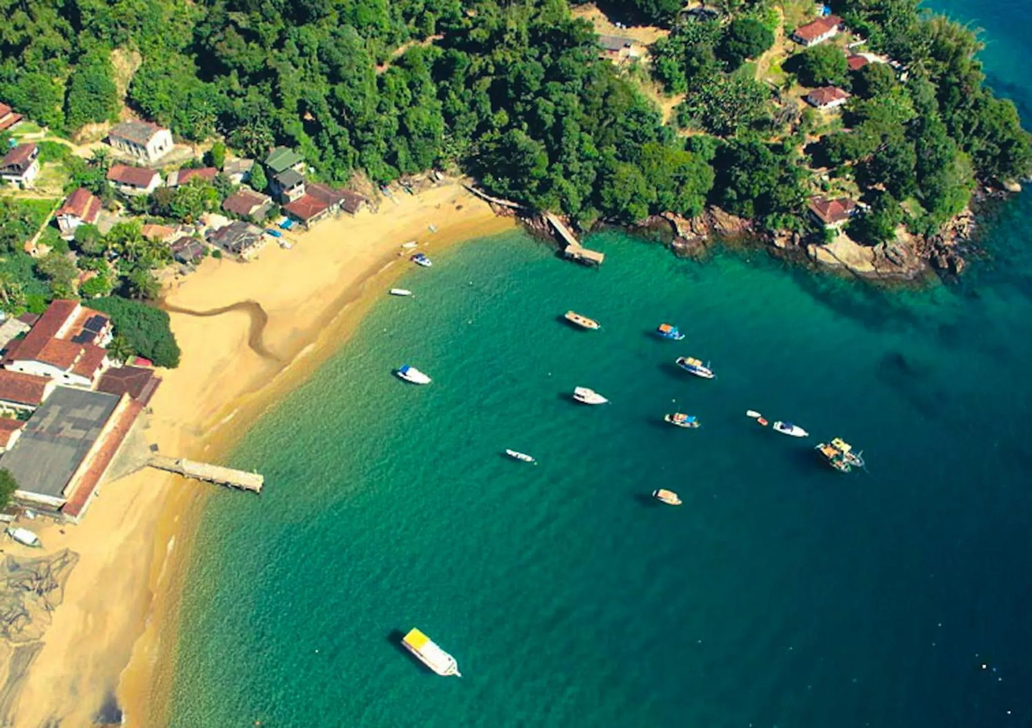 Beach in Pousada Lagamar