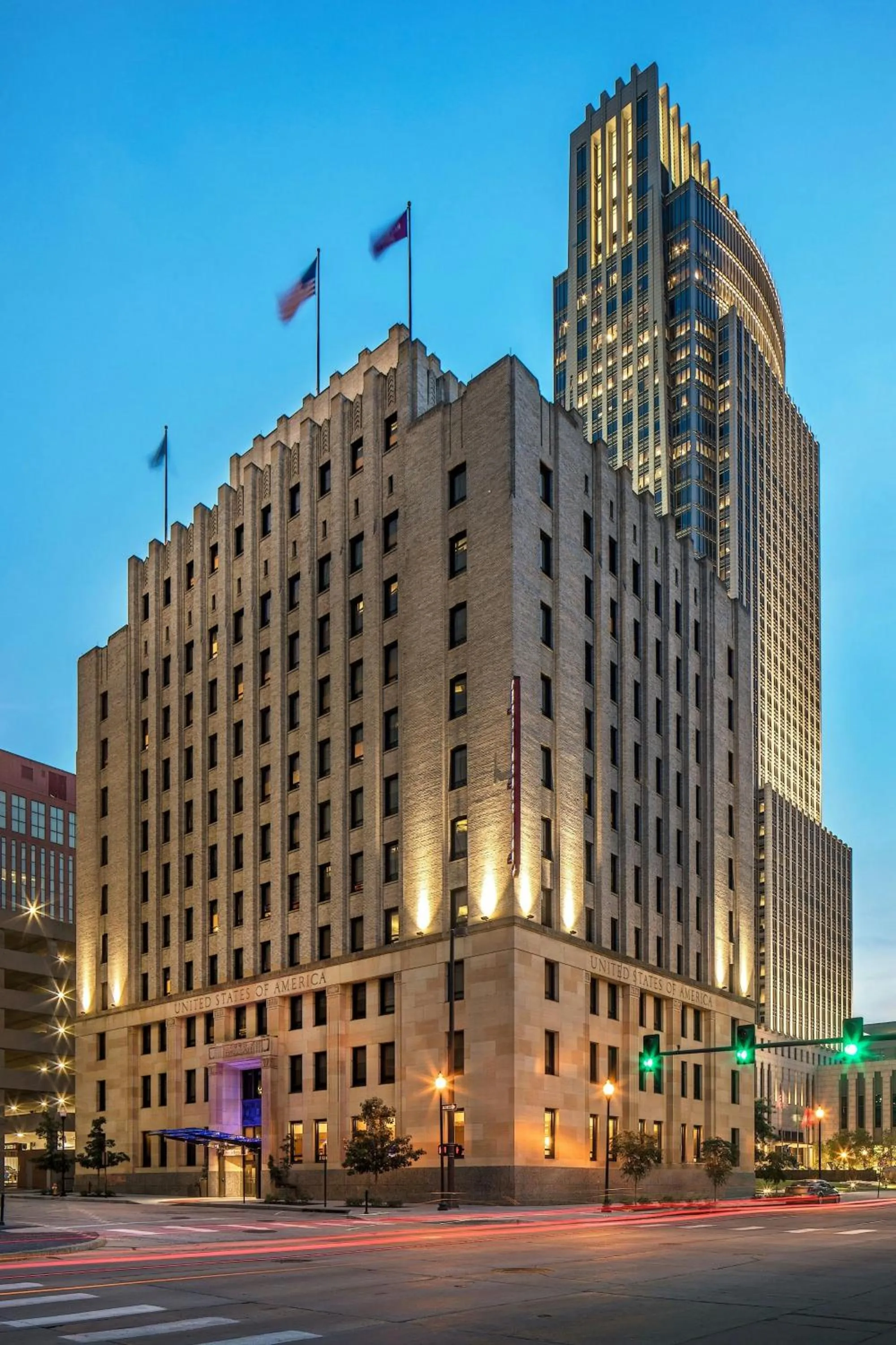 Property building in Residence Inn by Marriott Omaha Downtown Old Market Area