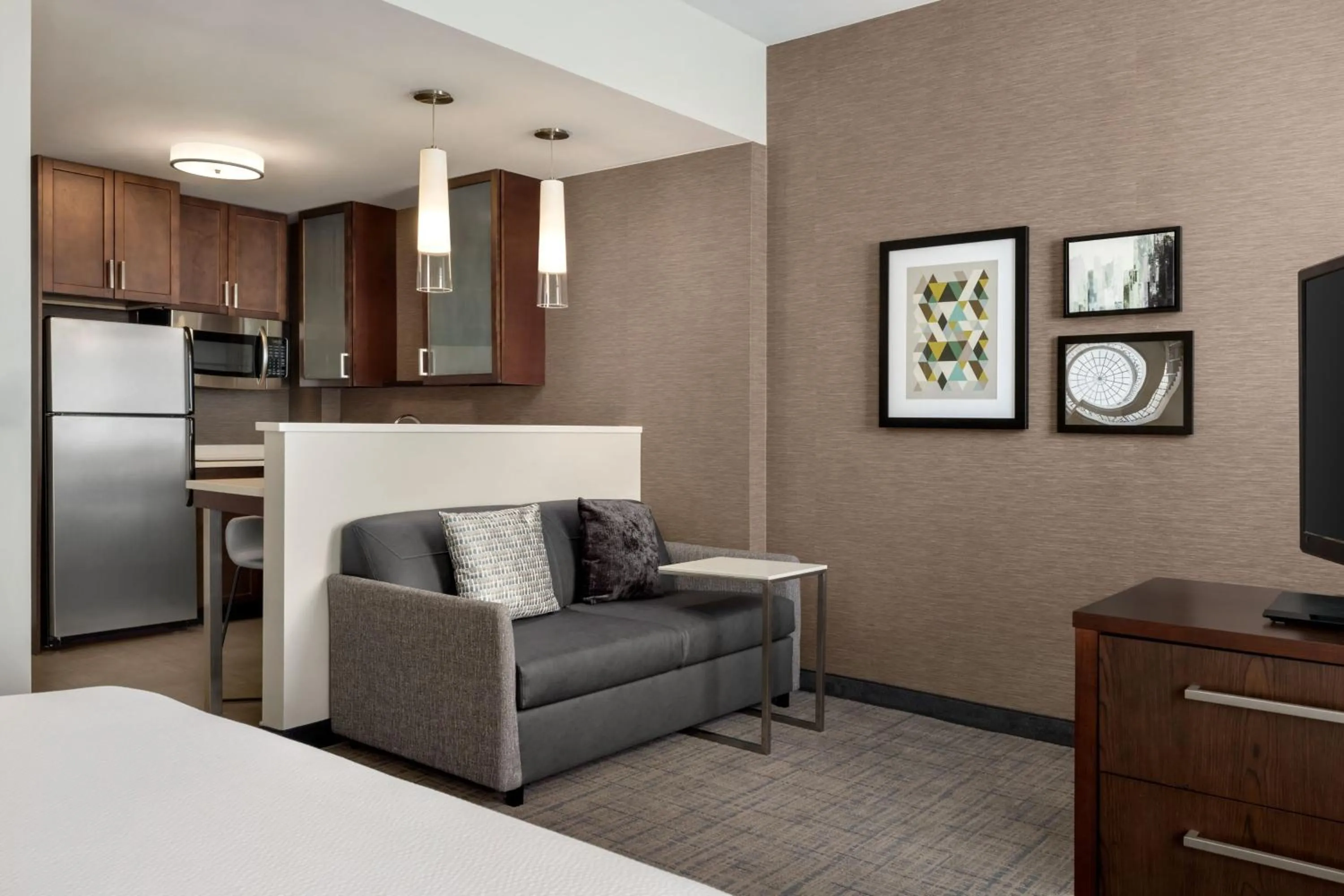 Bedroom in Residence Inn by Marriott Omaha Downtown Old Market Area