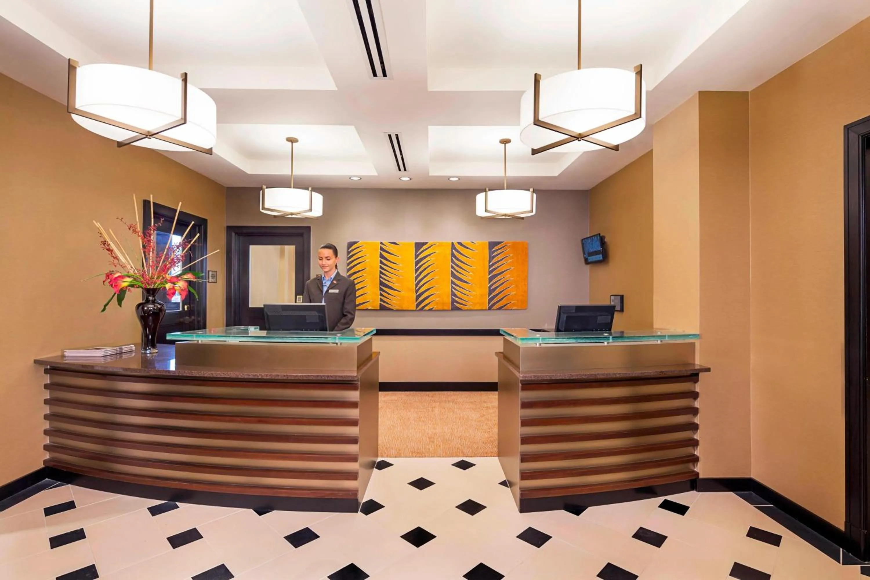 Lobby or reception in Residence Inn by Marriott Omaha Downtown Old Market Area