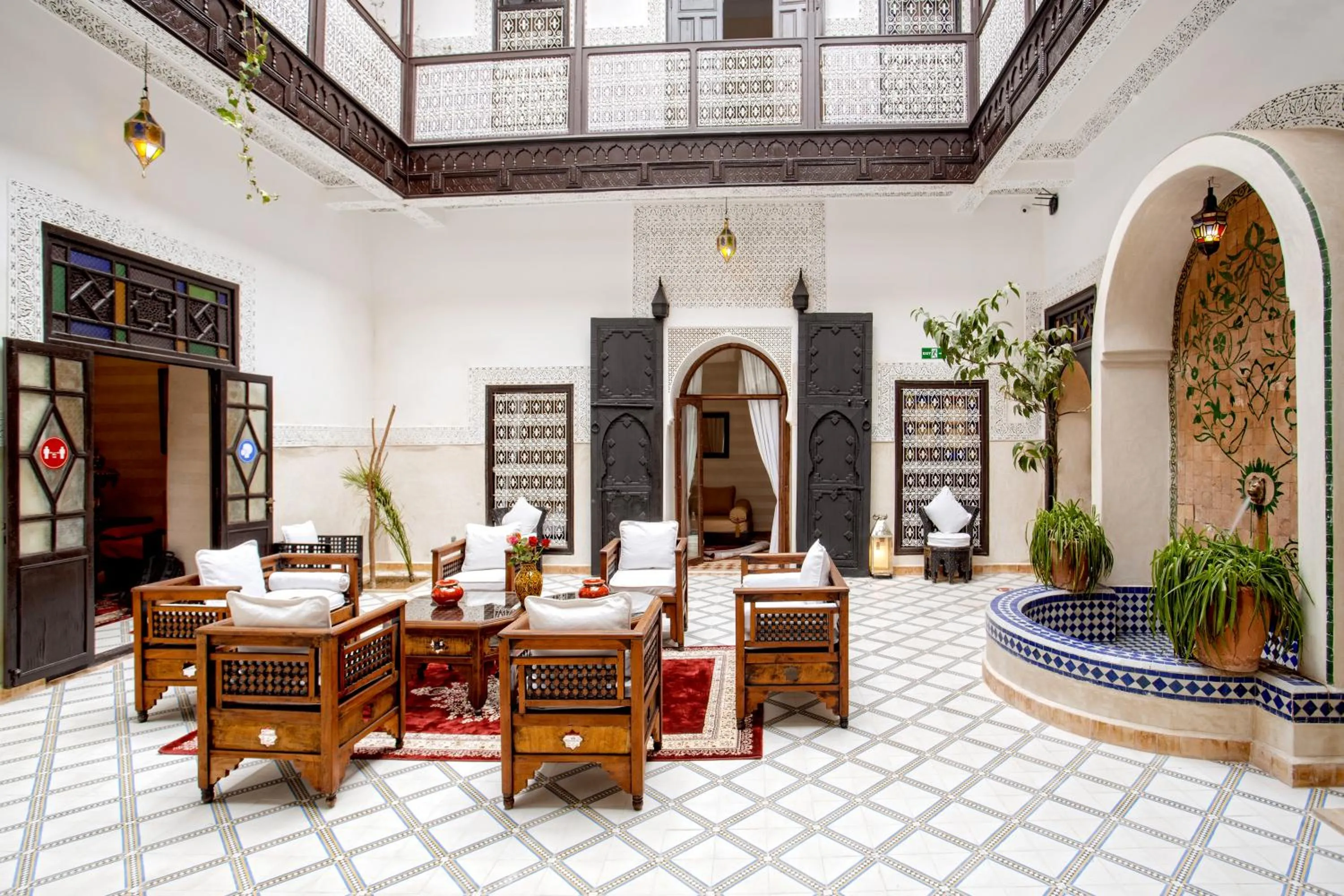 Patio in Riad Al Jana
