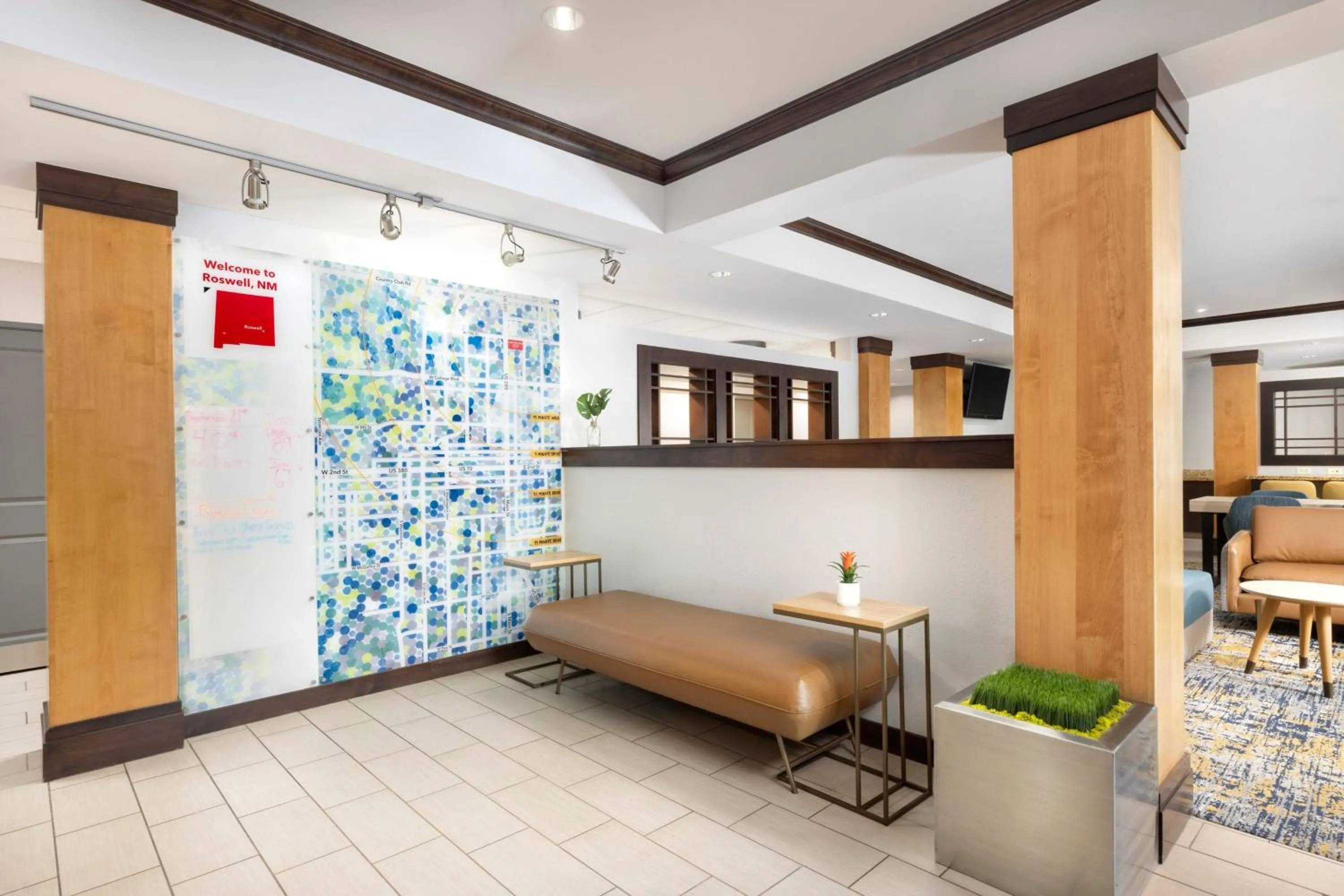 Lobby or reception in TownePlace Suites by Marriott Roswell