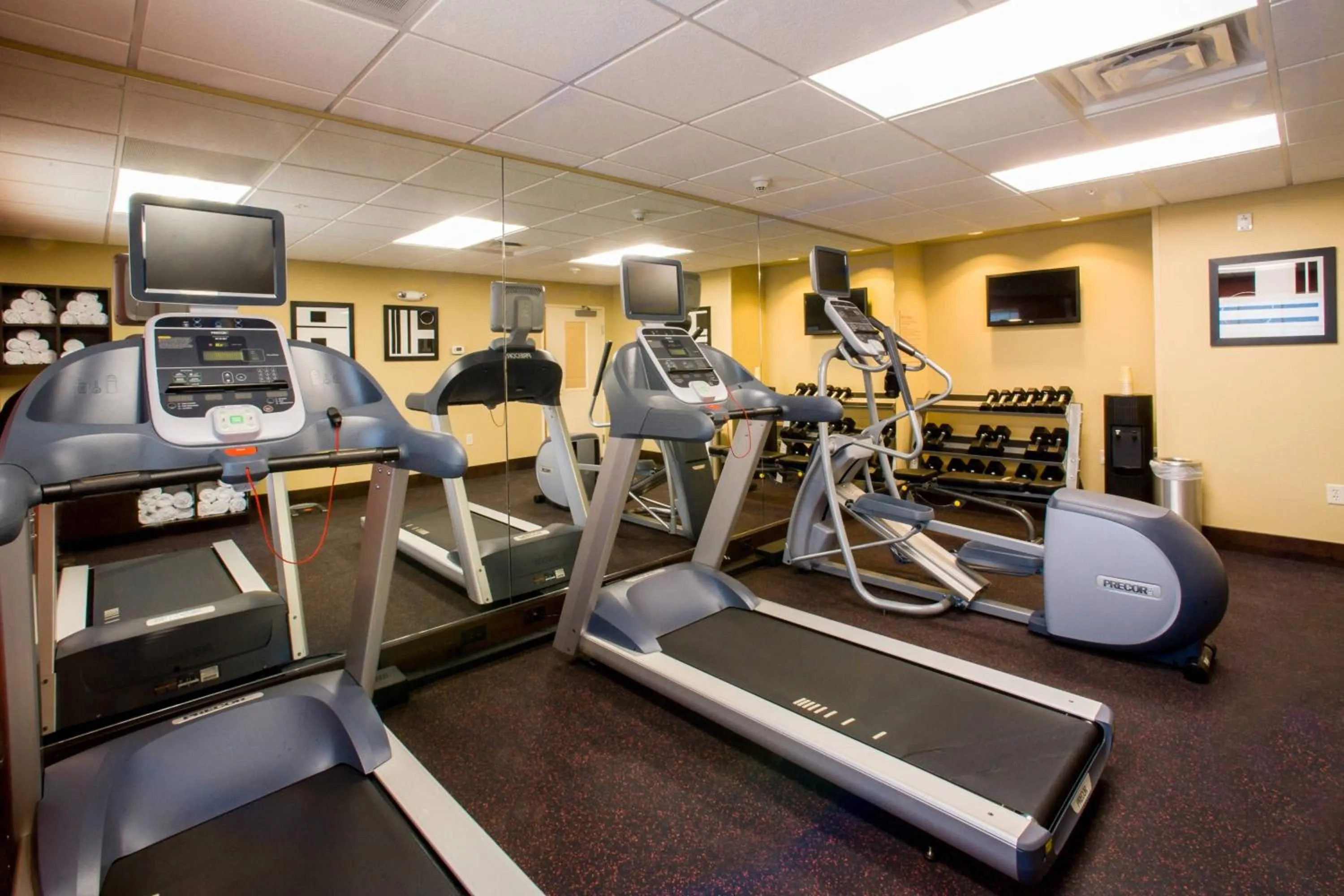 Fitness centre/facilities in TownePlace Suites by Marriott Roswell