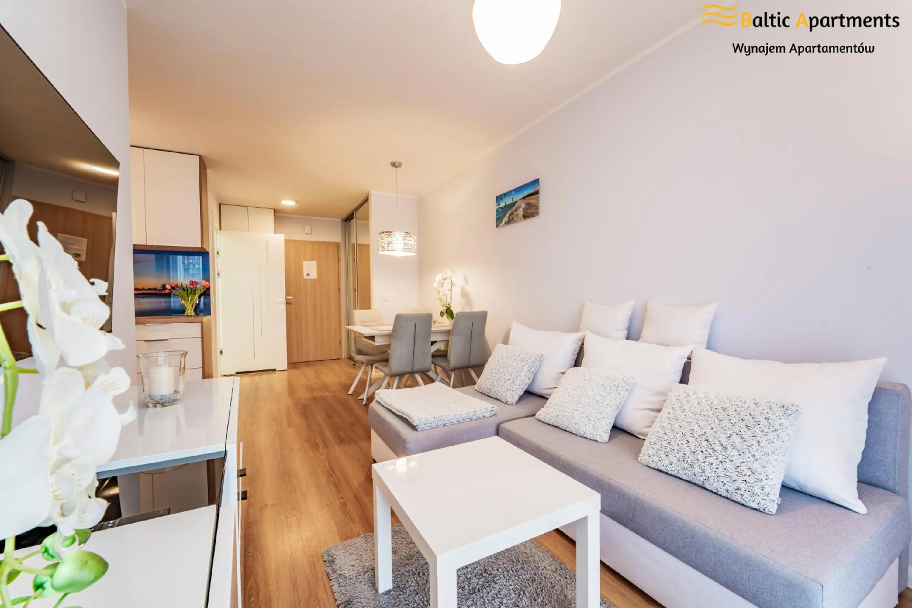 Living room in Baltic Apartments - Apartamenty Bałtyk