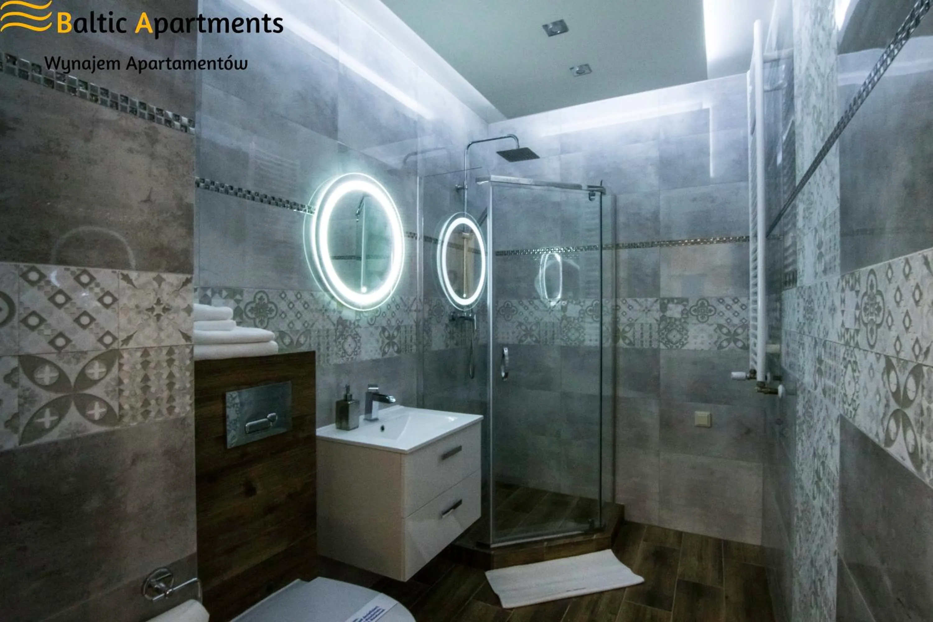 Bathroom in Baltic Apartments - Apartamenty Bałtyk