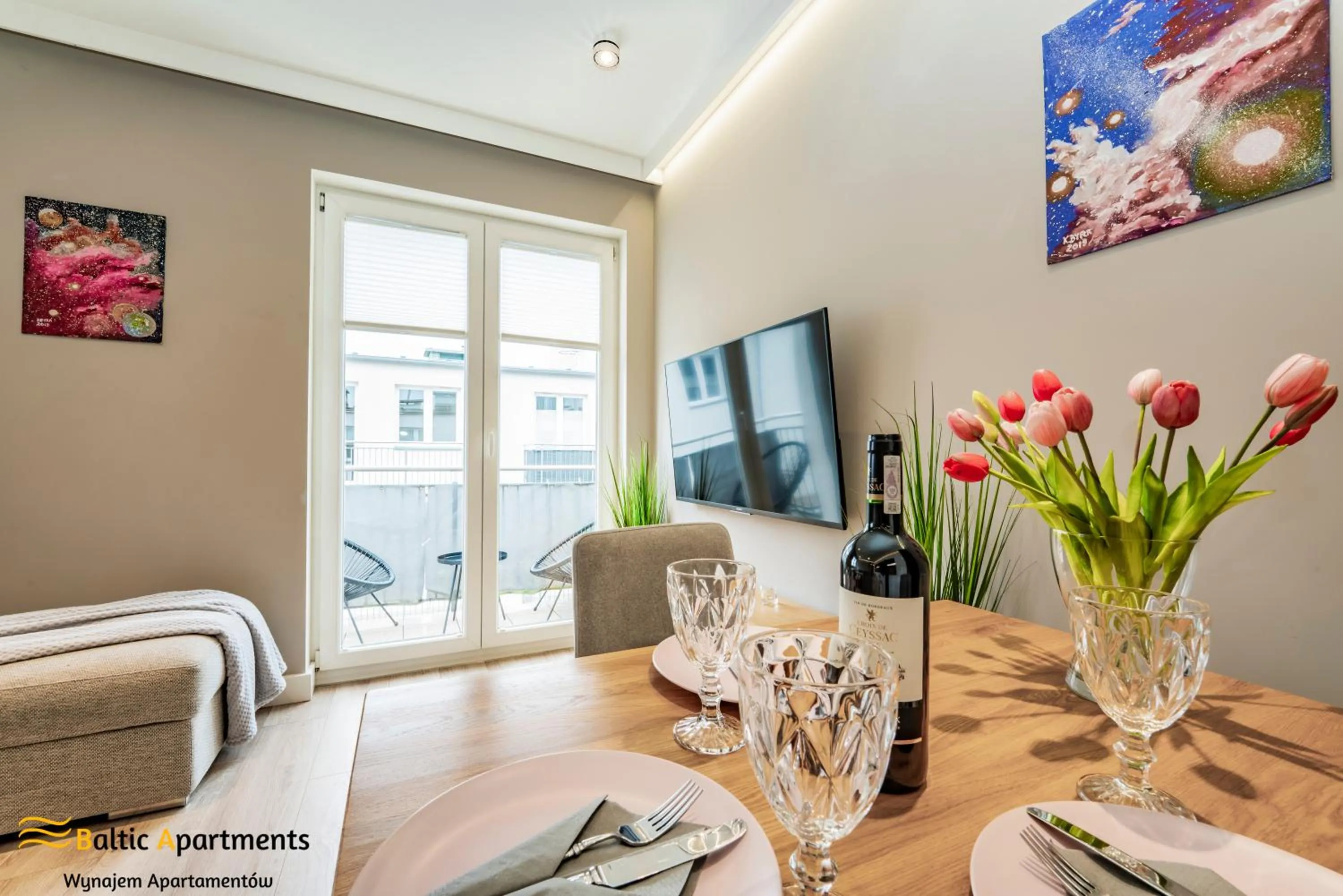 Living room in Baltic Apartments - Apartamenty Bałtyk