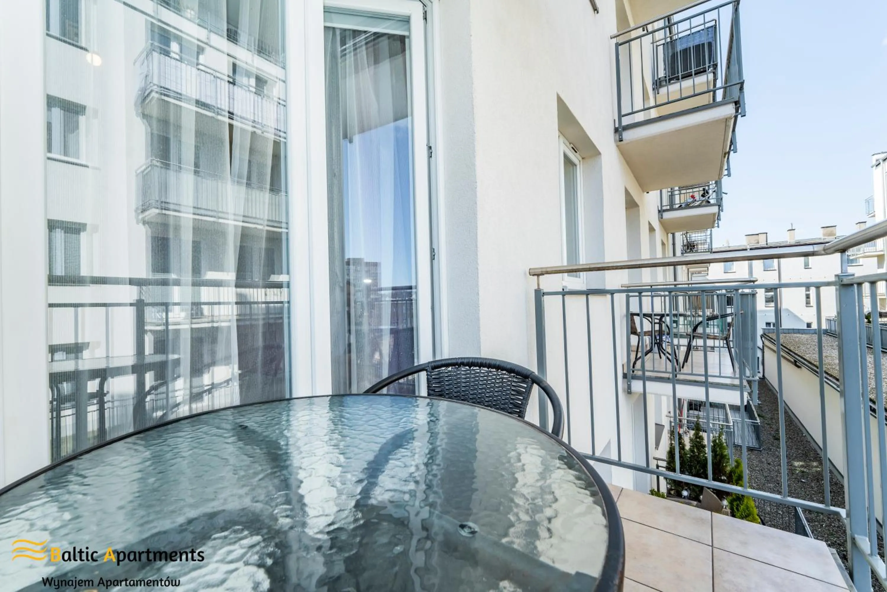 Balcony/Terrace in Baltic Apartments - Apartamenty Bałtyk