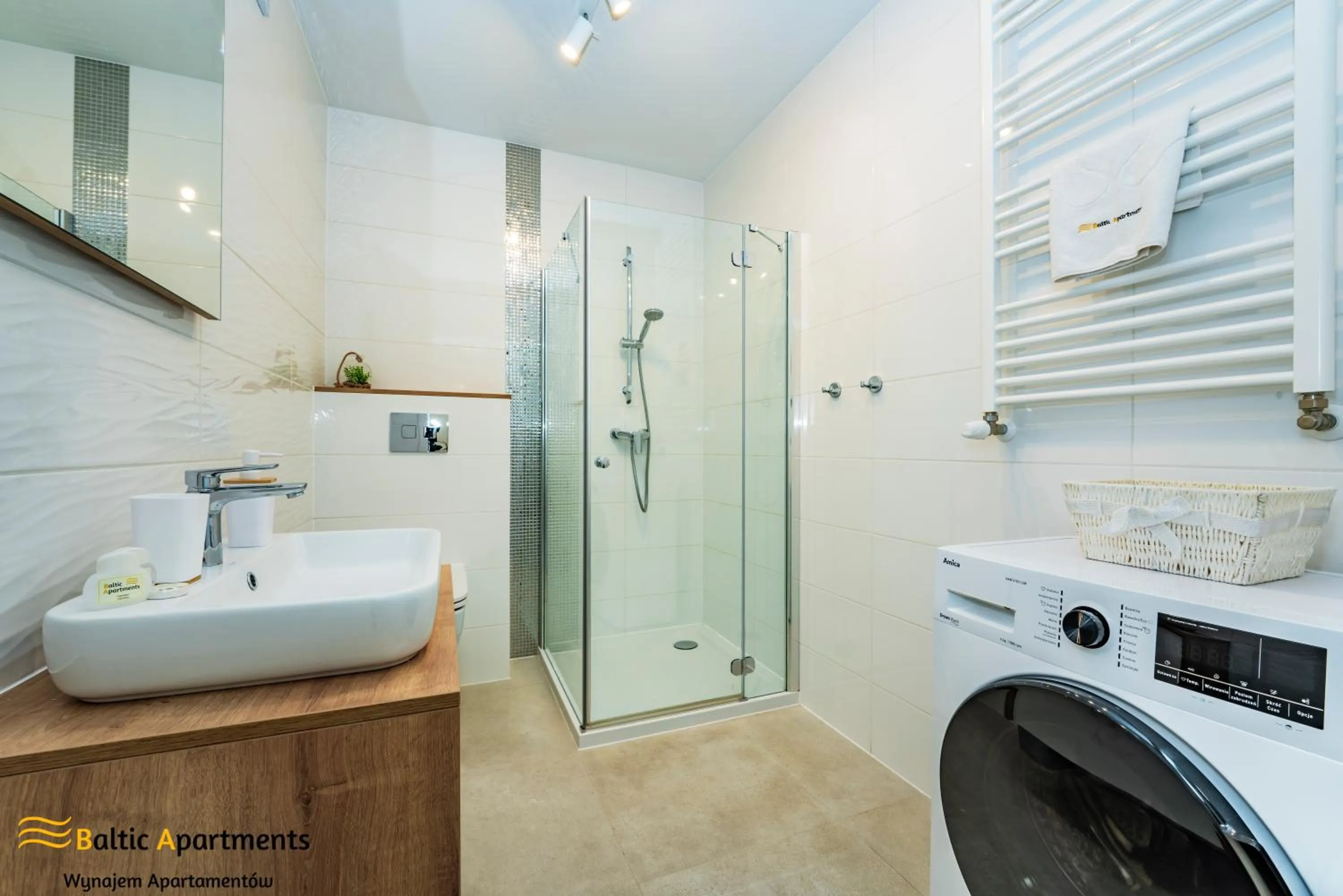 Shower in Baltic Apartments - Apartamenty Bałtyk