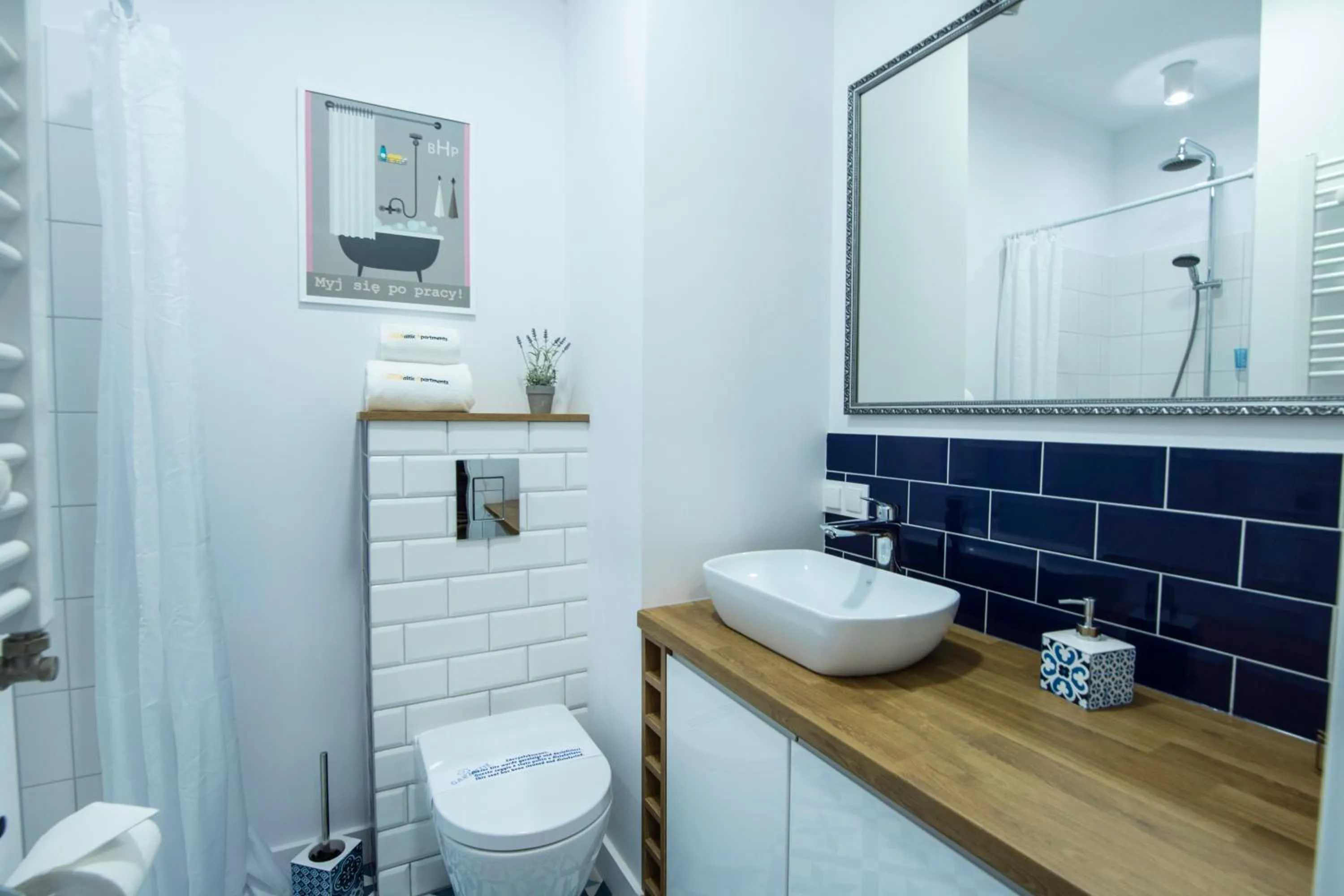 Bathroom in Baltic Apartments - Apartamenty Bałtyk