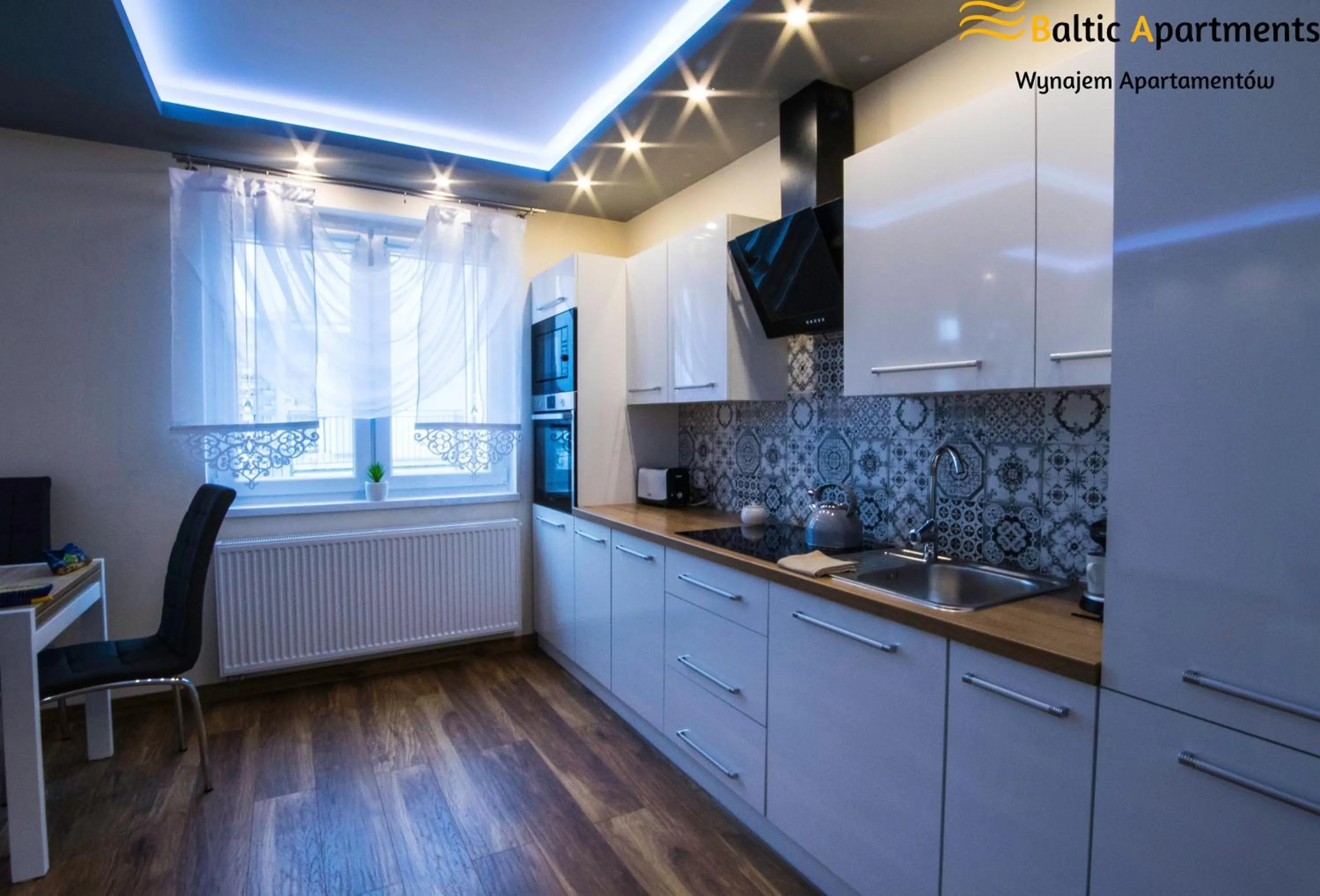 Kitchen or kitchenette in Baltic Apartments - Apartamenty Bałtyk