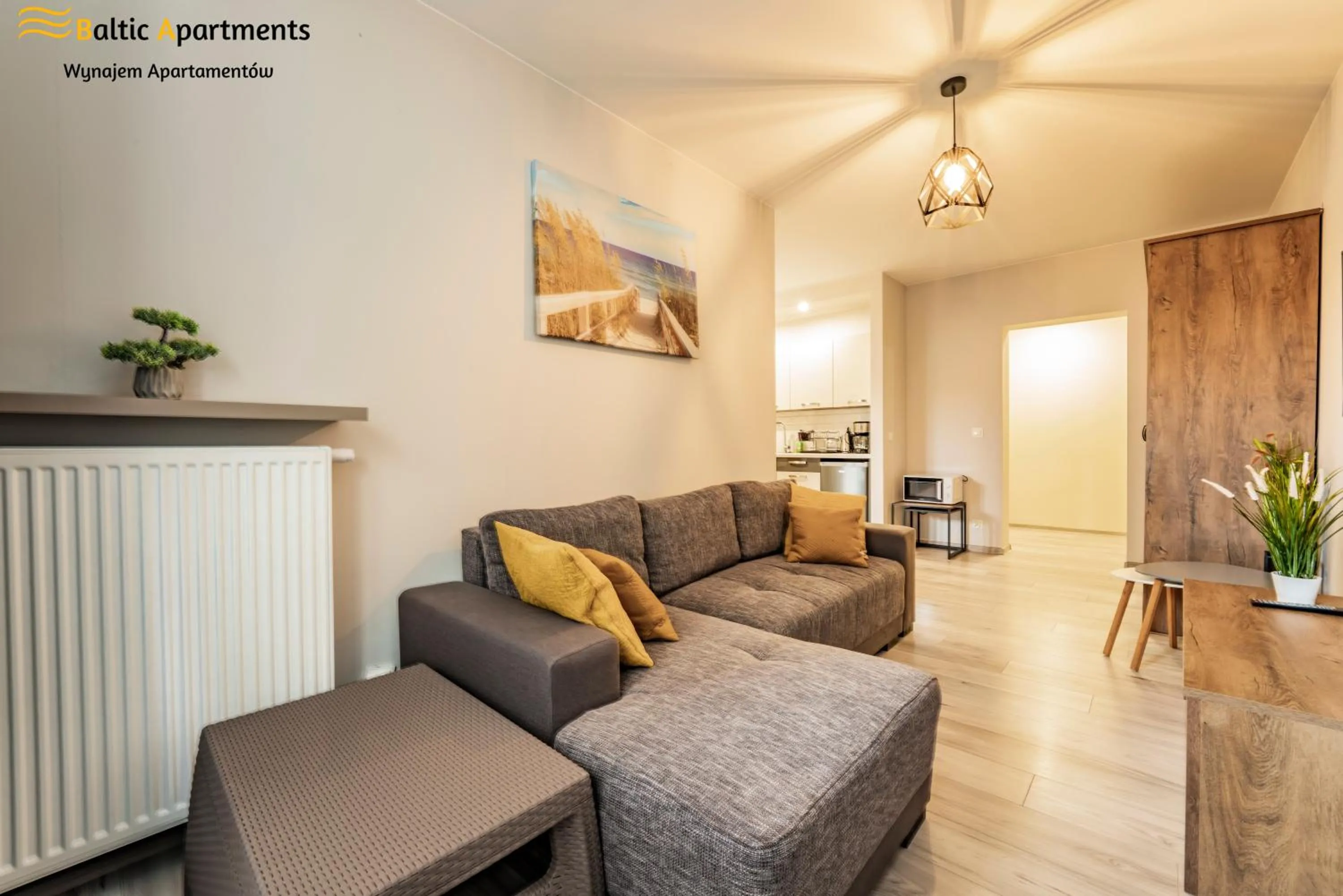 Living room in Baltic Apartments - Apartamenty Bałtyk