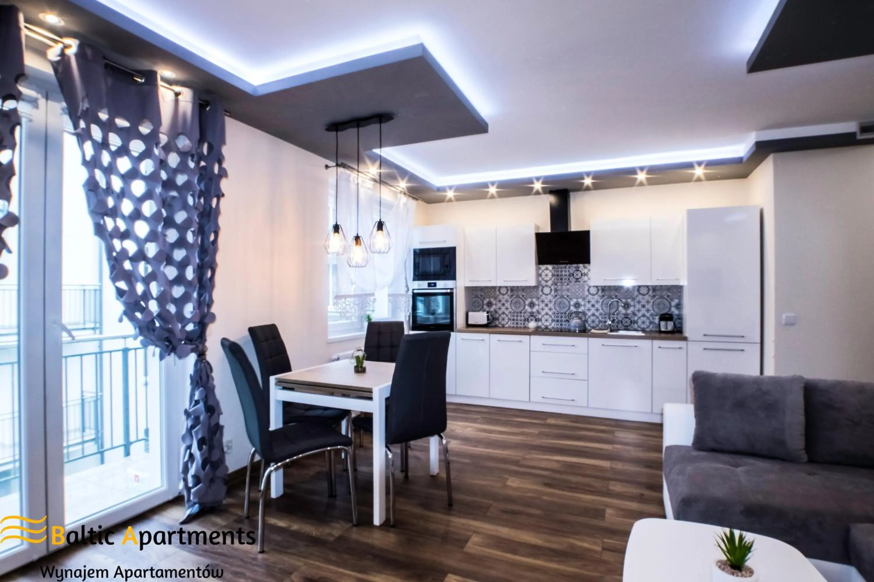 Kitchen or kitchenette in Baltic Apartments - Apartamenty Bałtyk