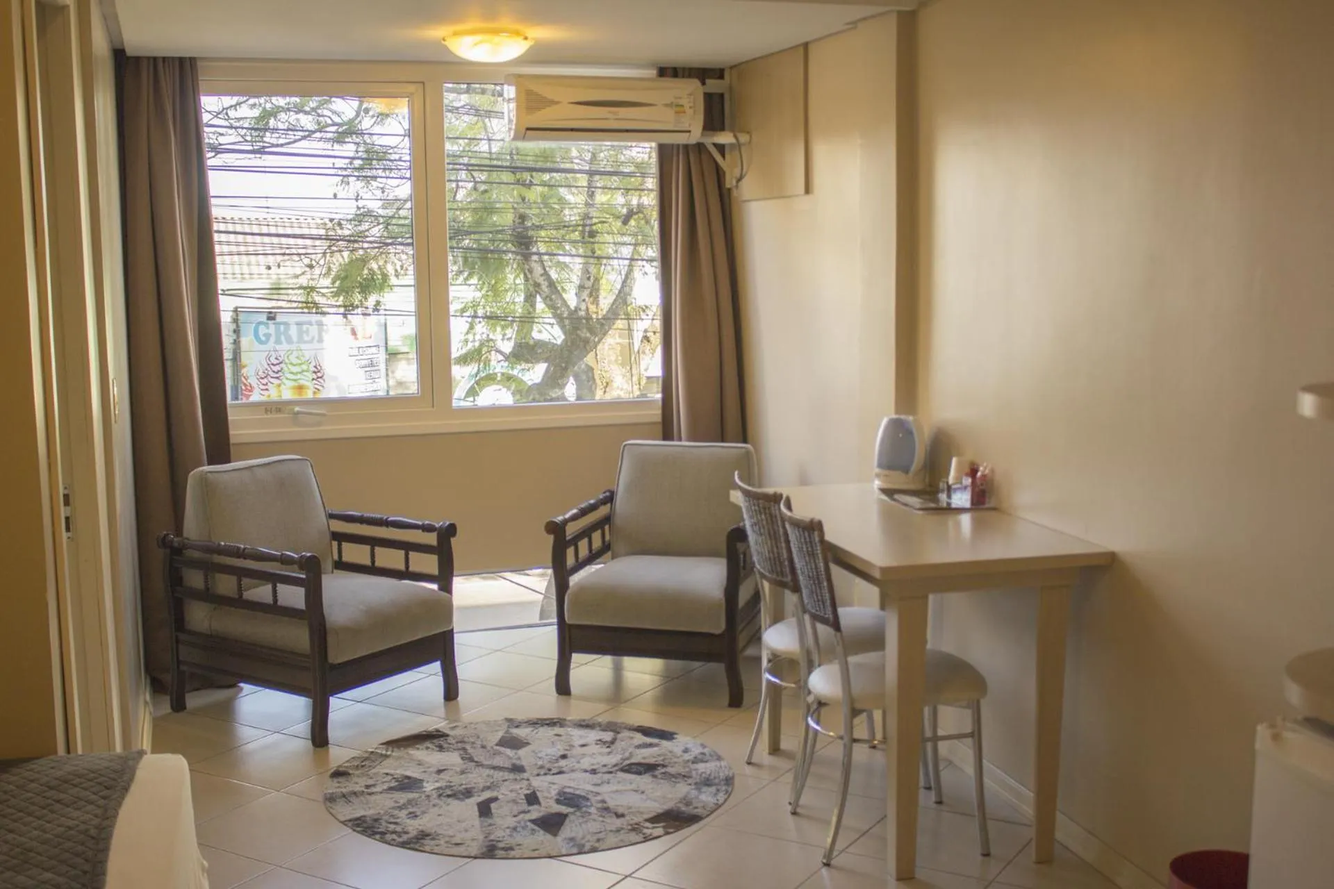 Decorative detail in San Remo Hotel