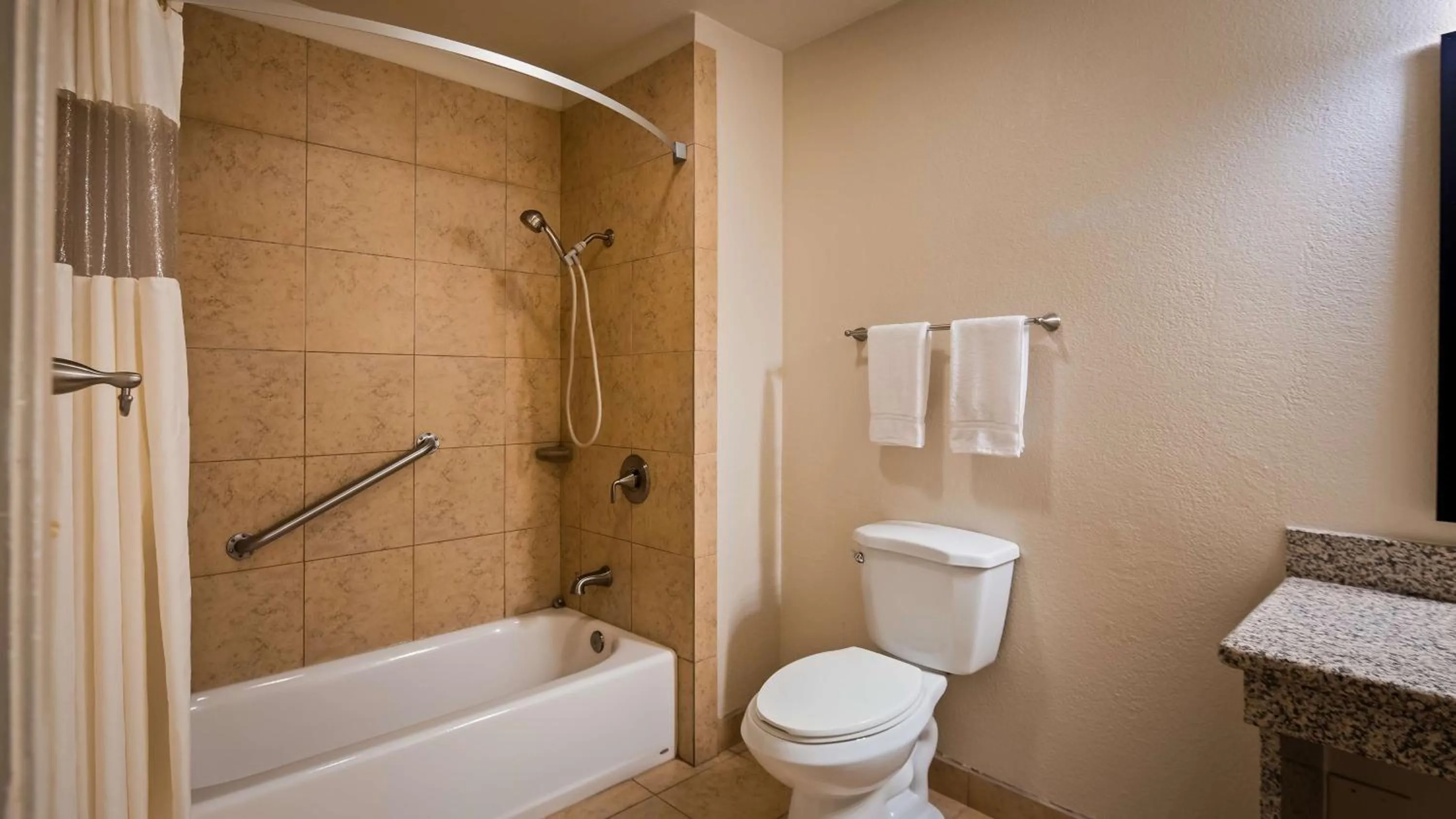 Bathroom in Best Western Palm Court Inn