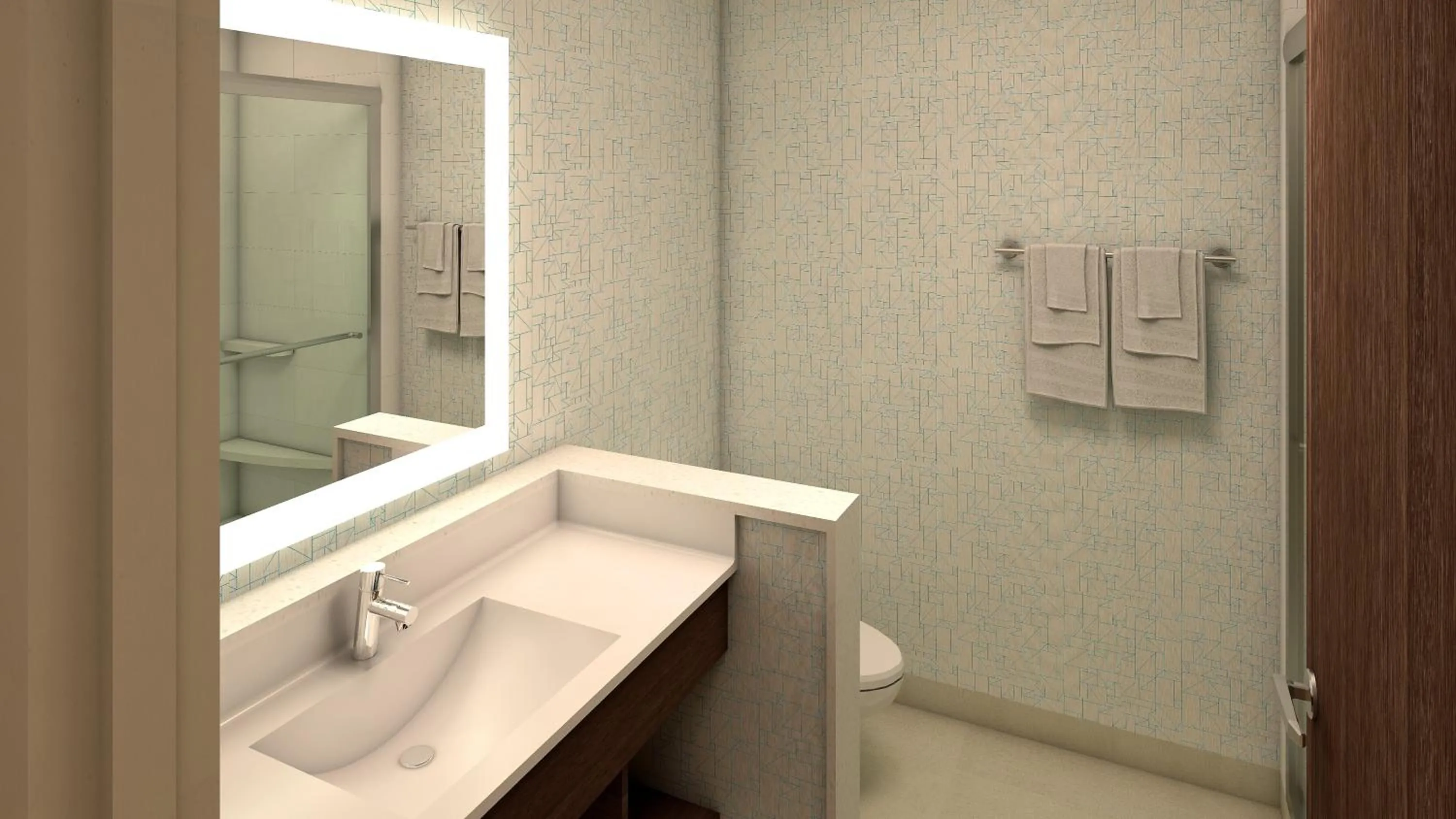Bathroom in Holiday Inn Express & Suites - Dalton - Walnut Ave by IHG
