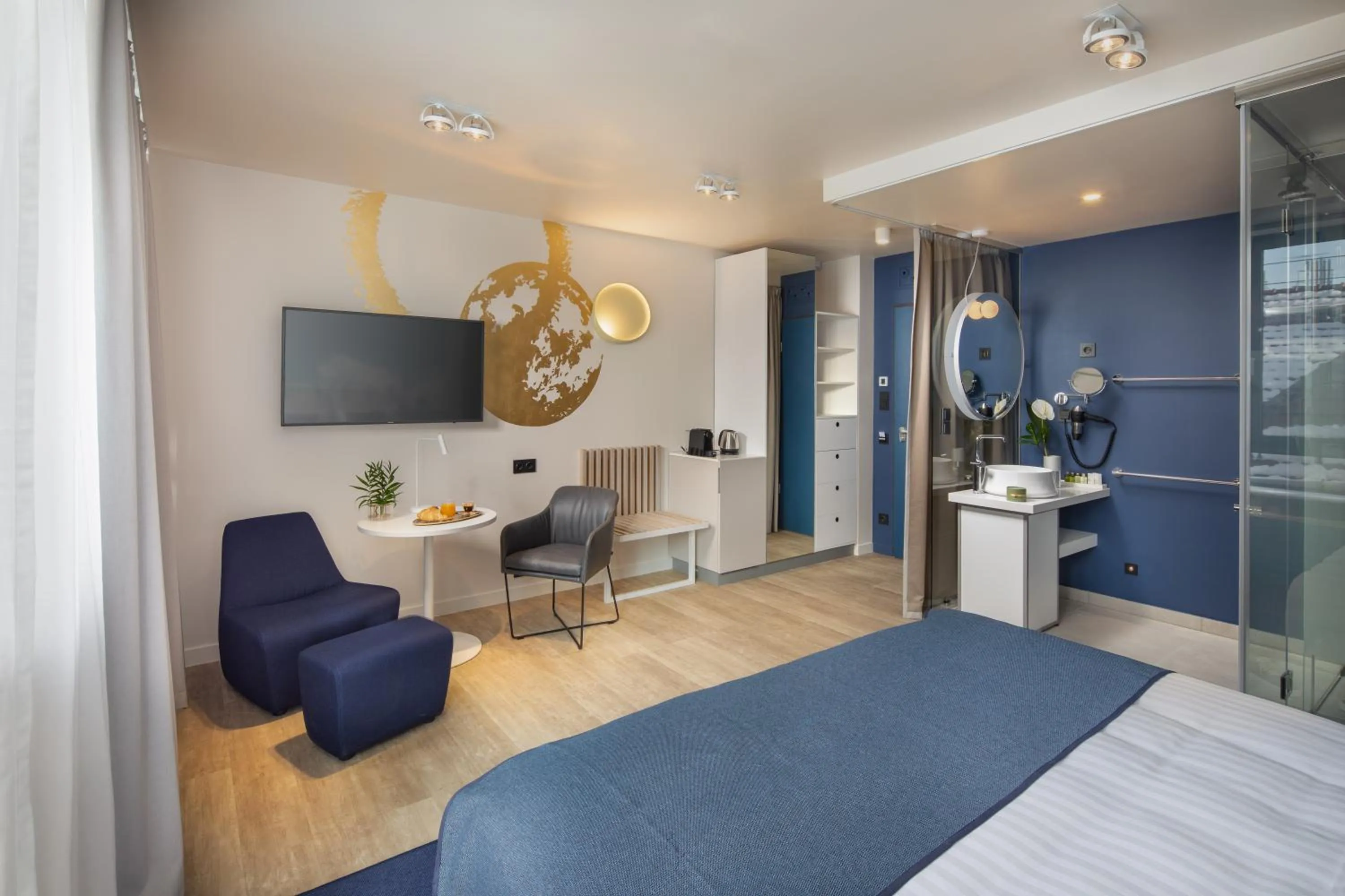 Bed in Cortile Hotel - Adults Only