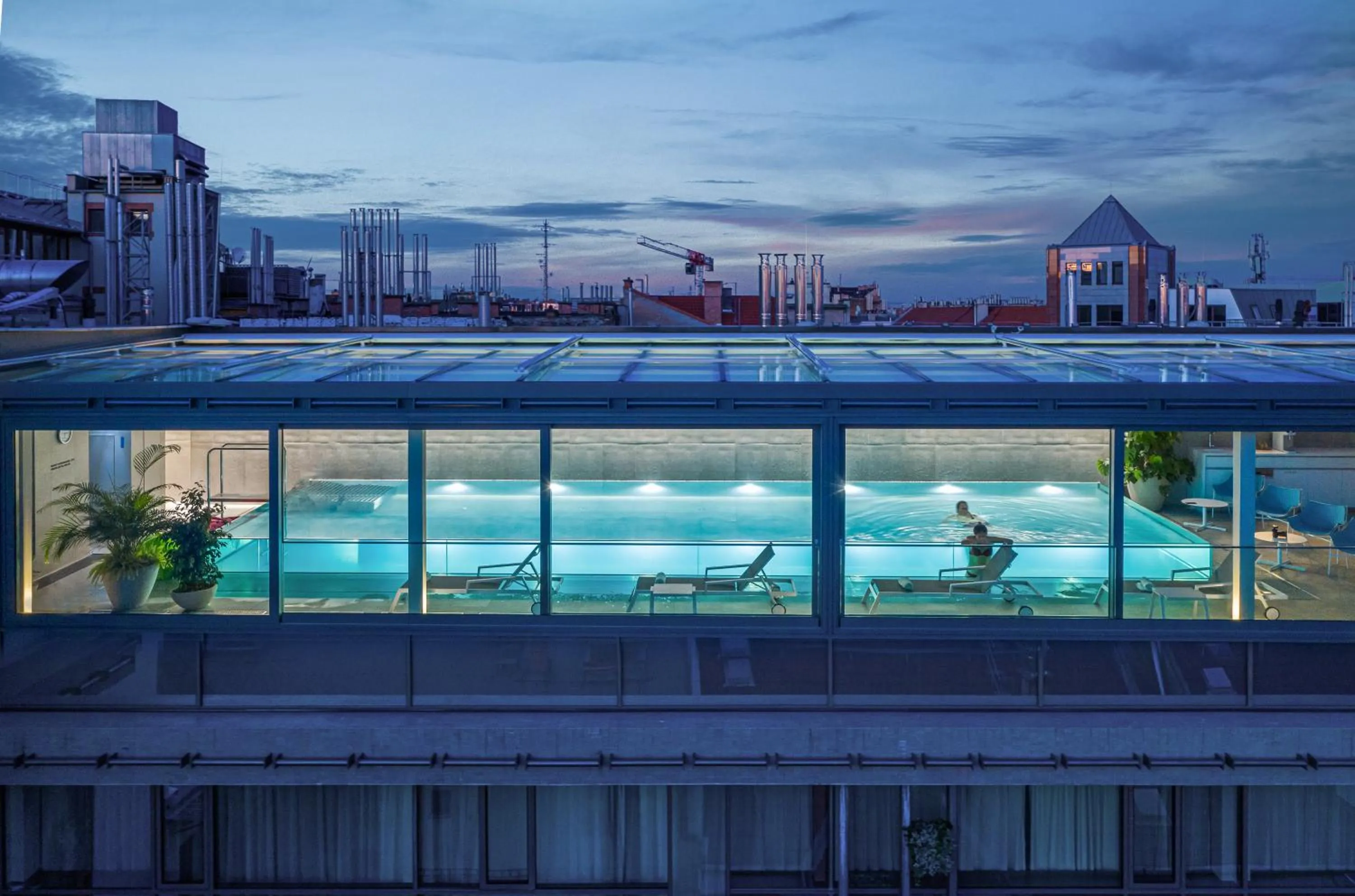 Pool view in Cortile Hotel - Adults Only