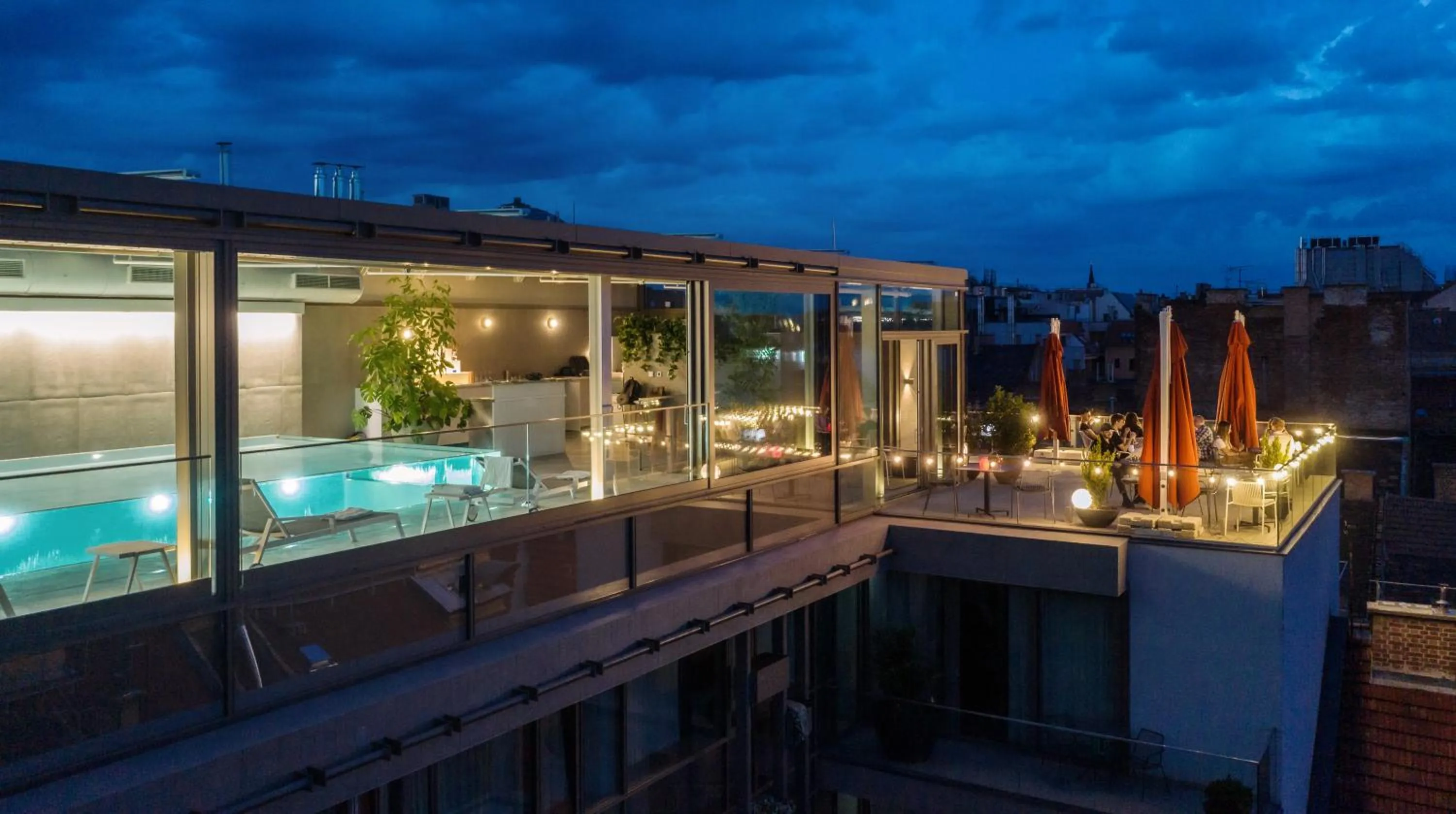 Swimming pool in Cortile Hotel - Adults Only