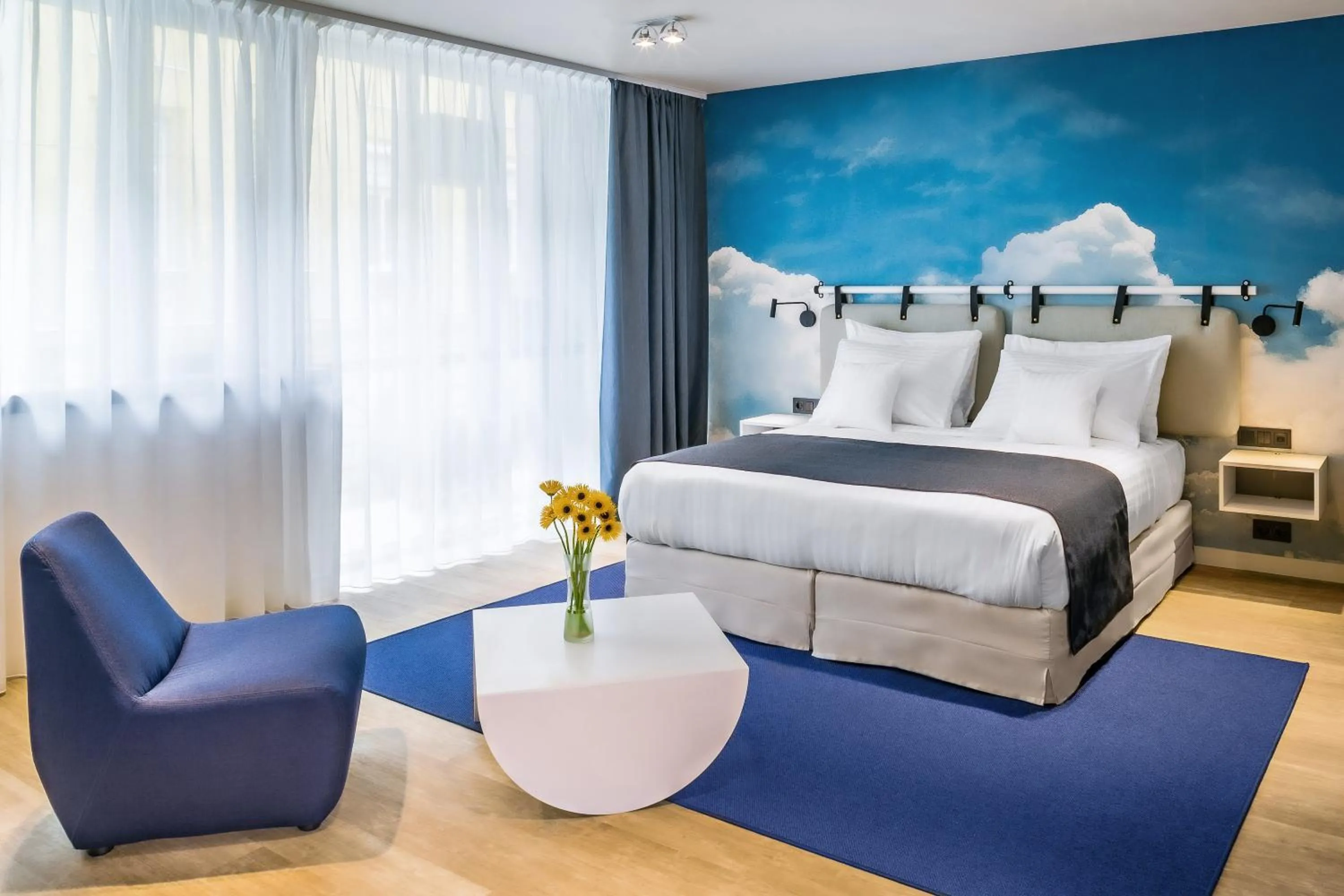 Bed in Cortile Hotel - Adults Only