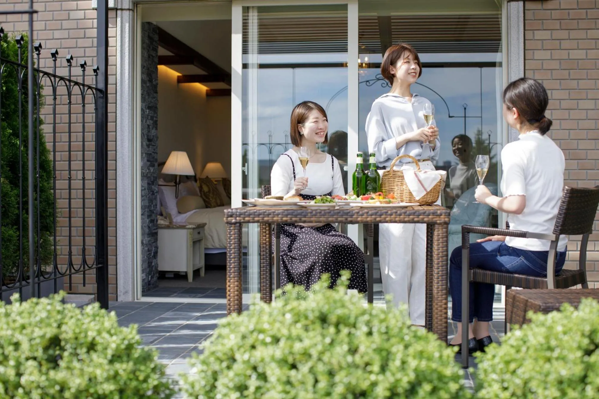 Balcony/Terrace in Sendai Royal Park Hotel