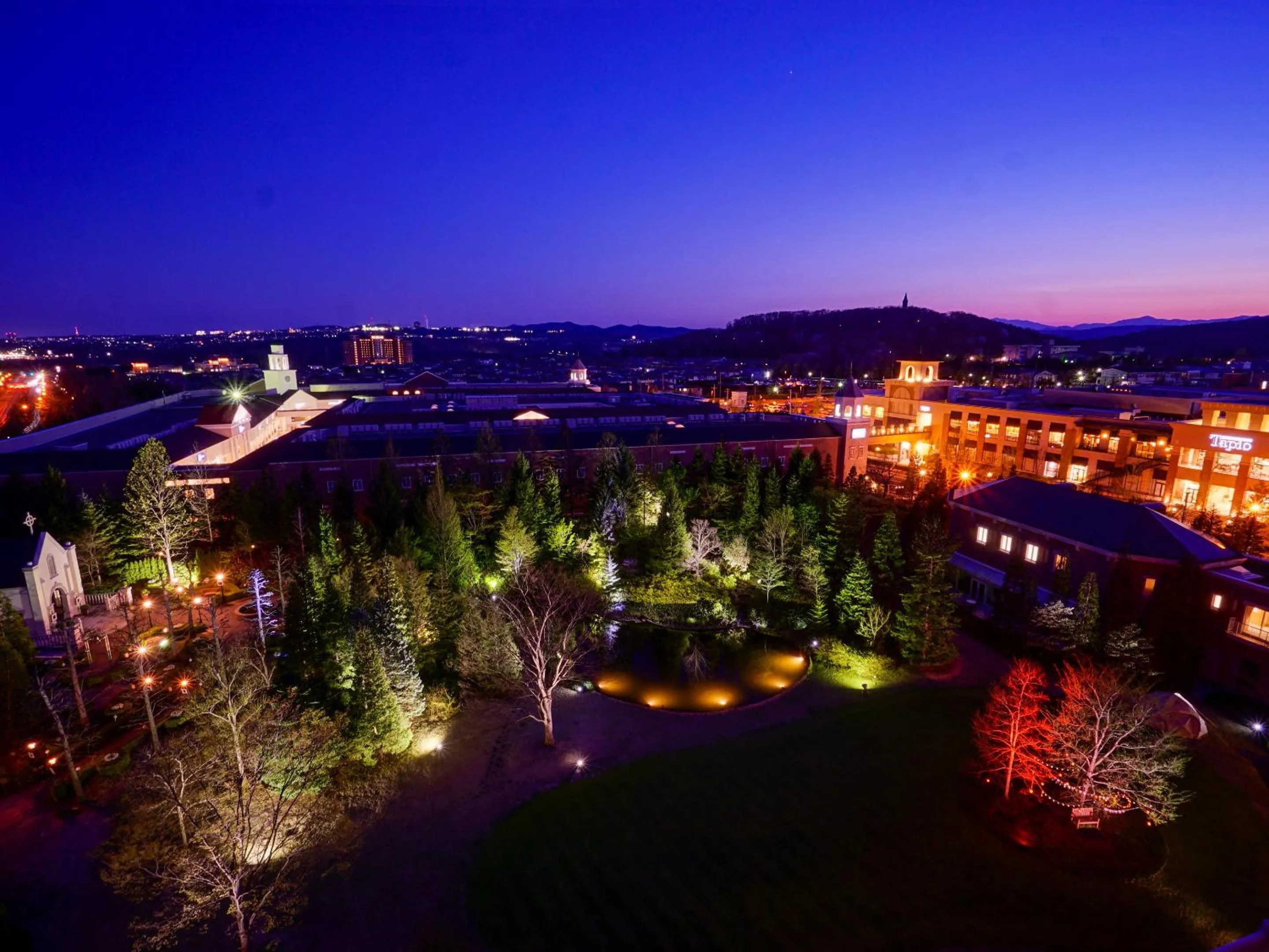 View (from property/room) in Sendai Royal Park Hotel