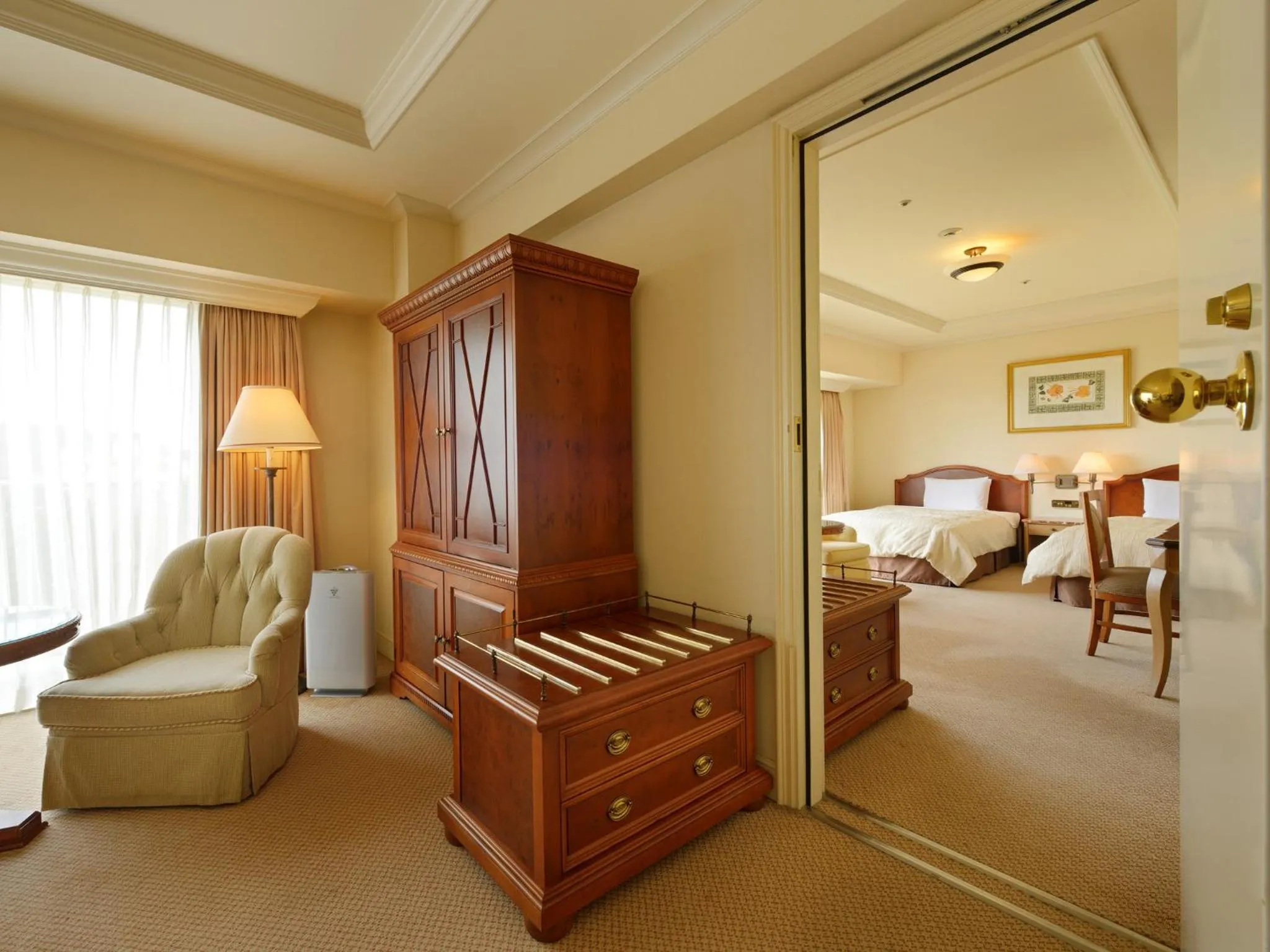 Bedroom, Bed in Sendai Royal Park Hotel