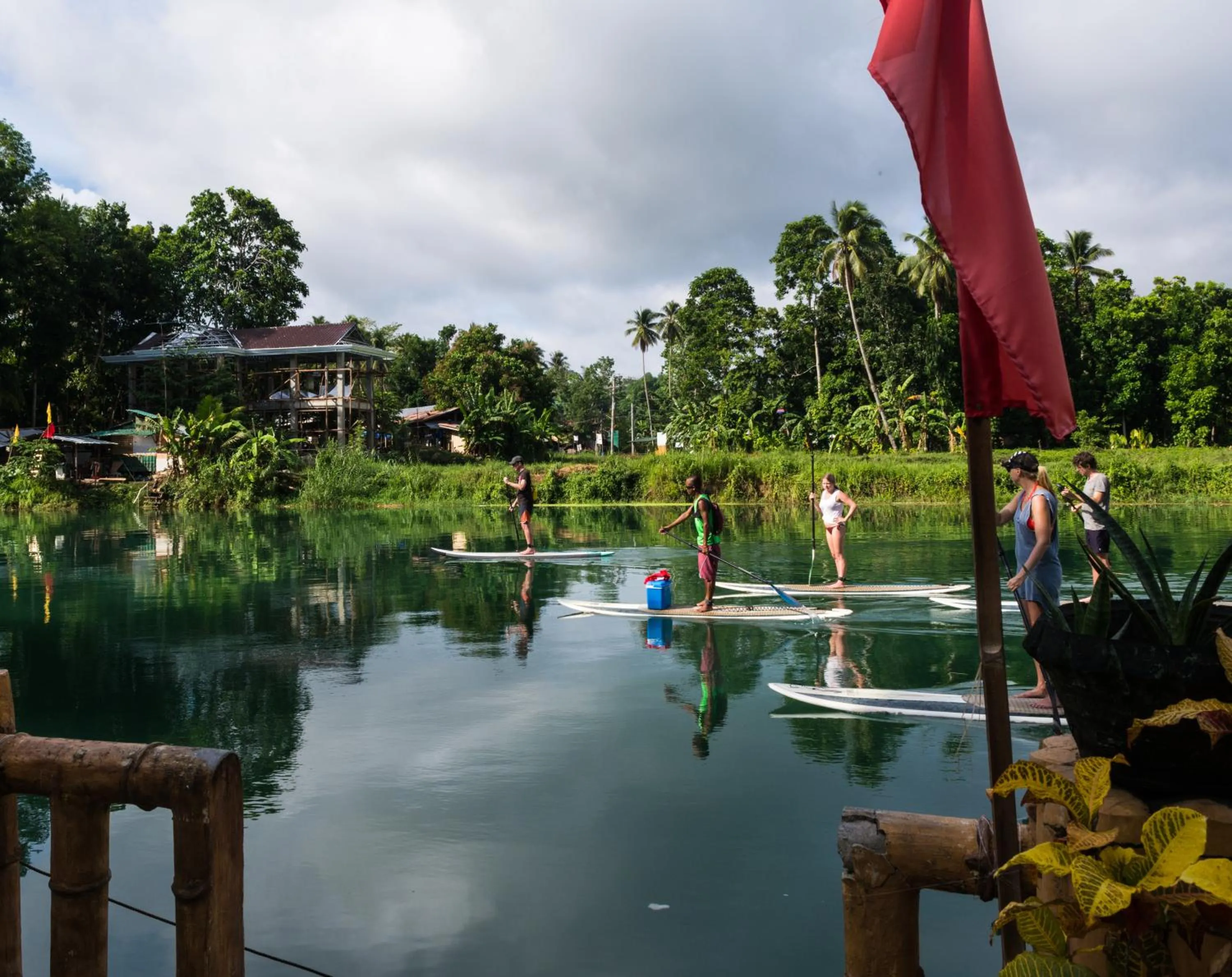 Canoeing in Stefanie Grace Inn