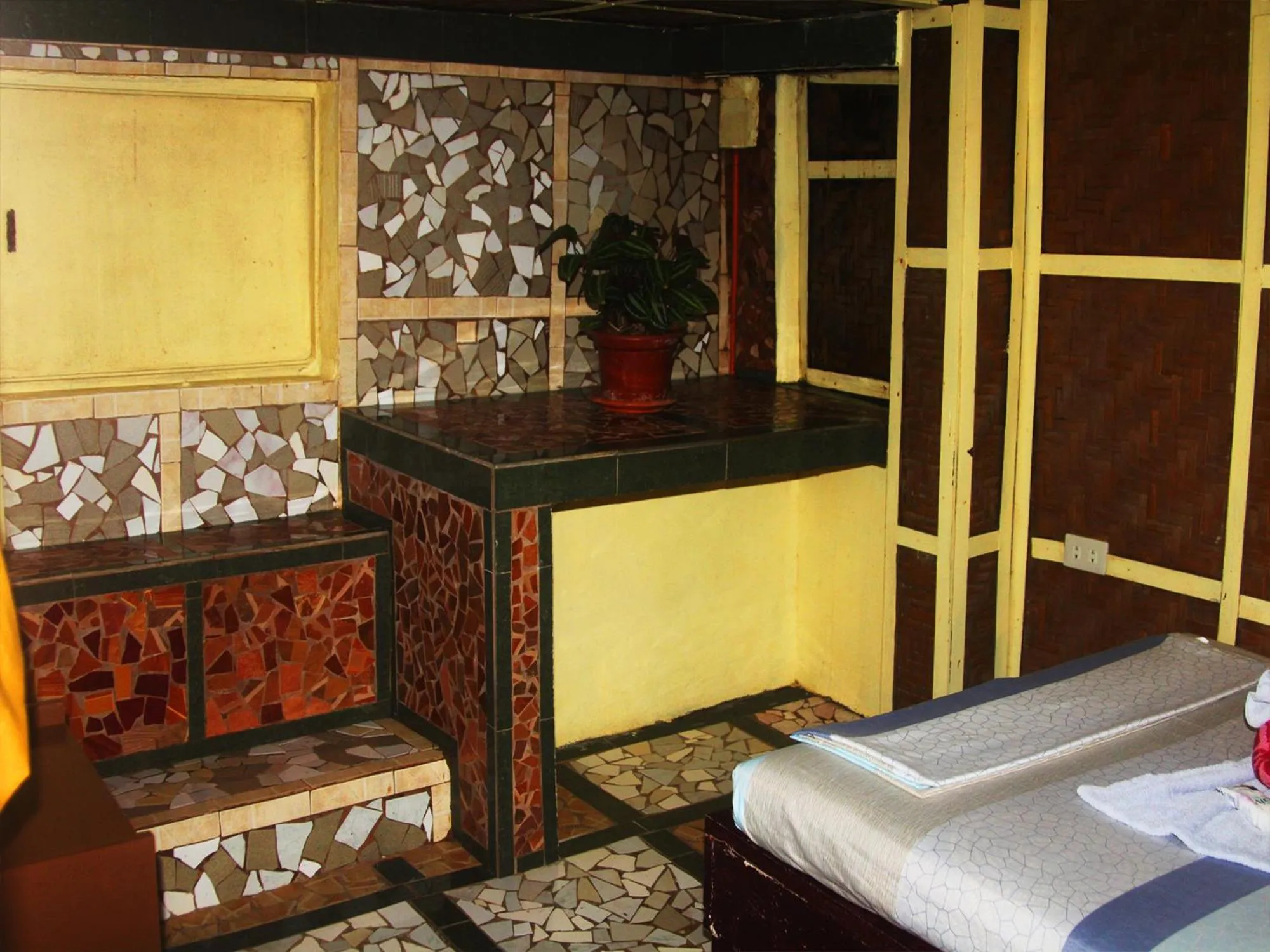 Bed in Stefanie Grace Inn