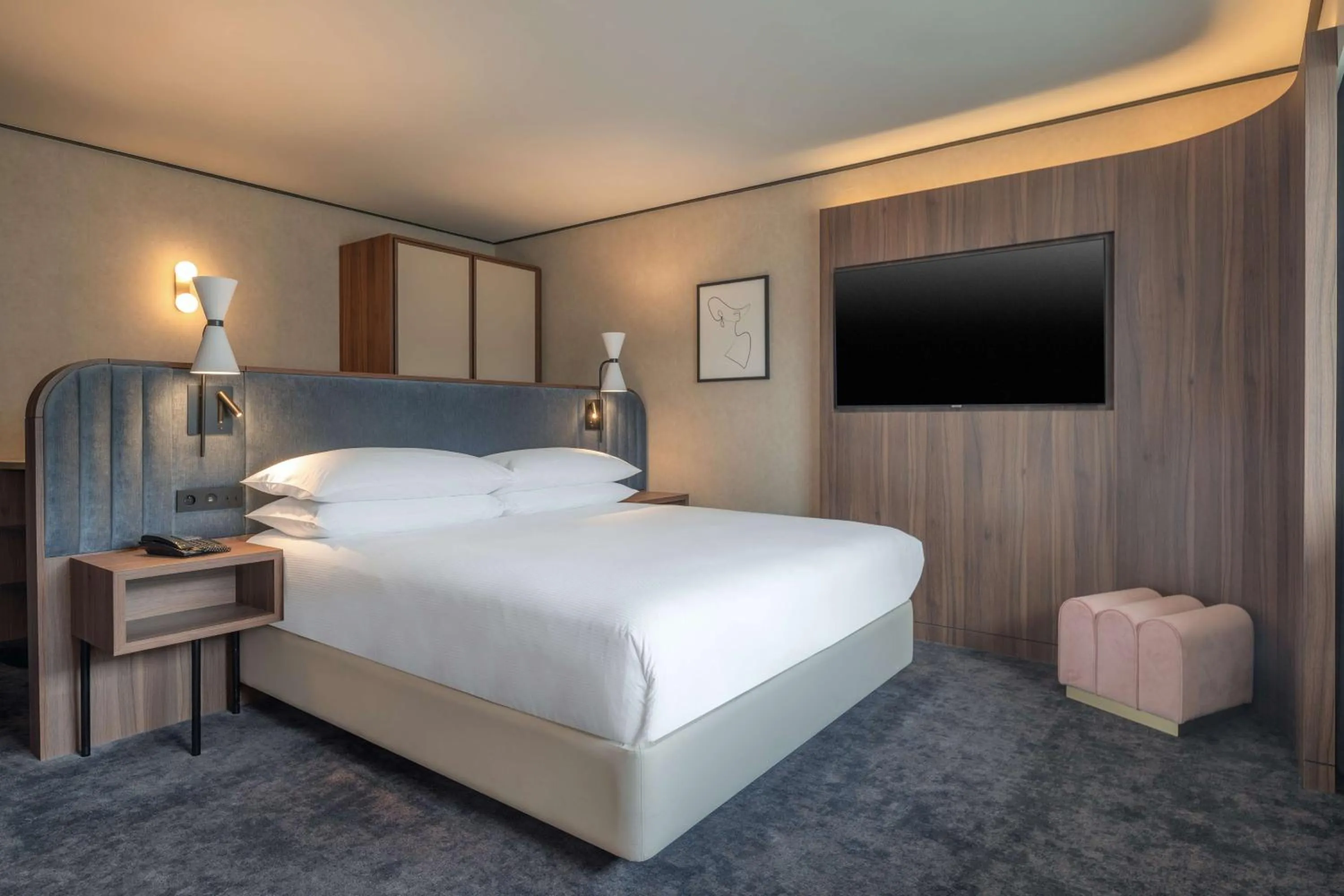 Bed in Hilton Paris La Défense