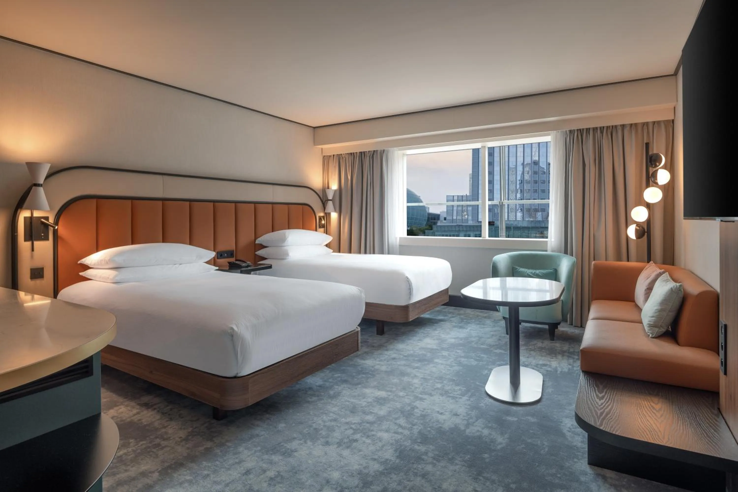 Bedroom, Bed in Hilton Paris La Défense