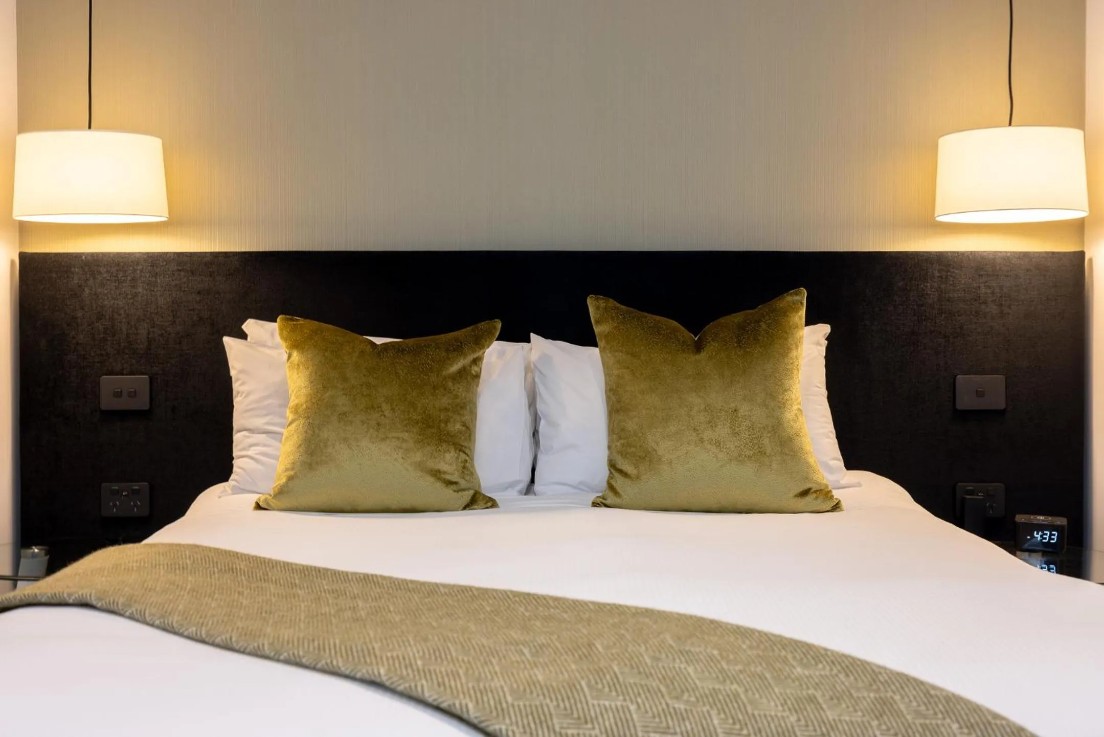 Bed in Regent of Rotorua Boutique Hotel