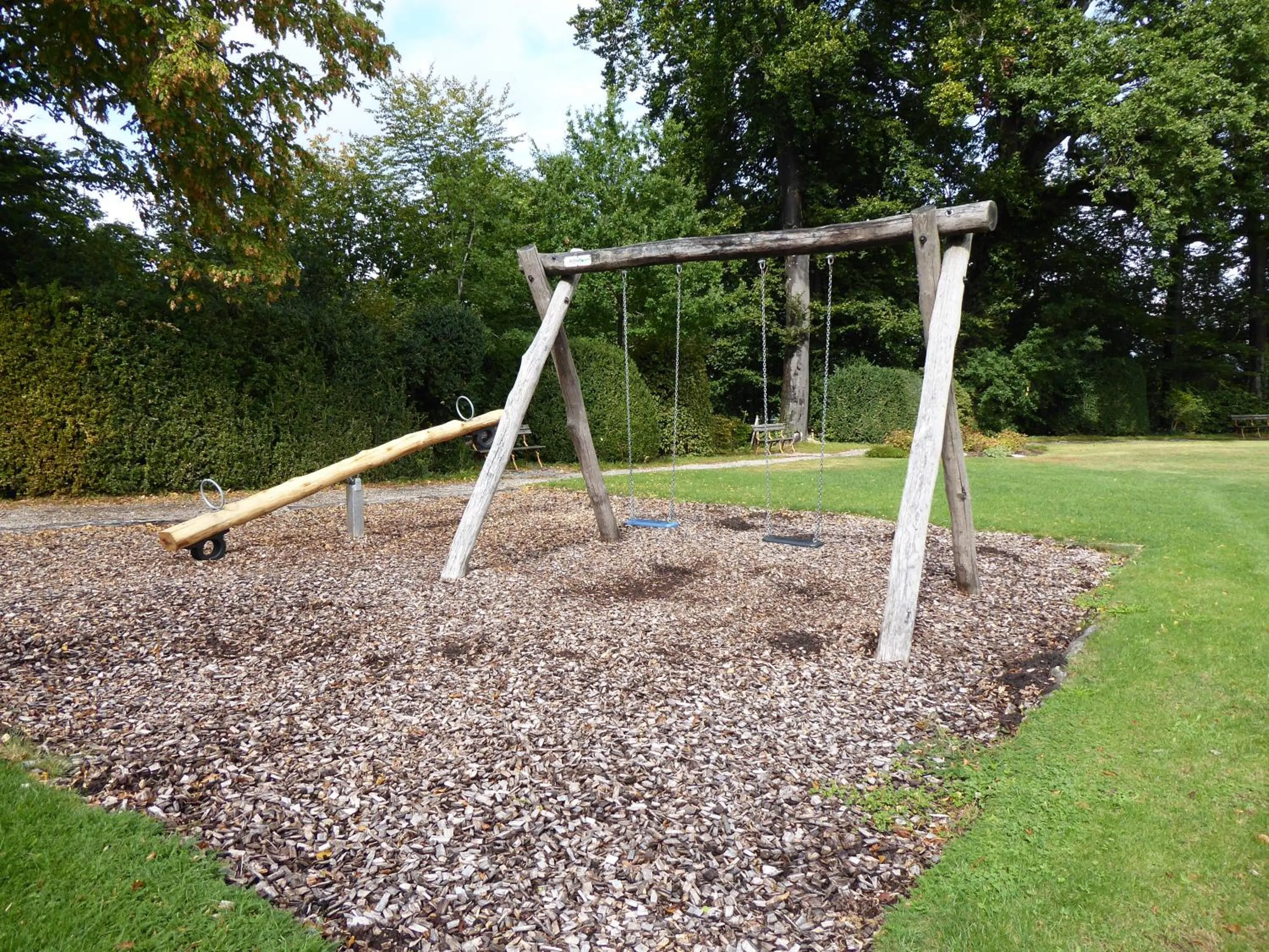 Children play ground in Hotel Arenenberg