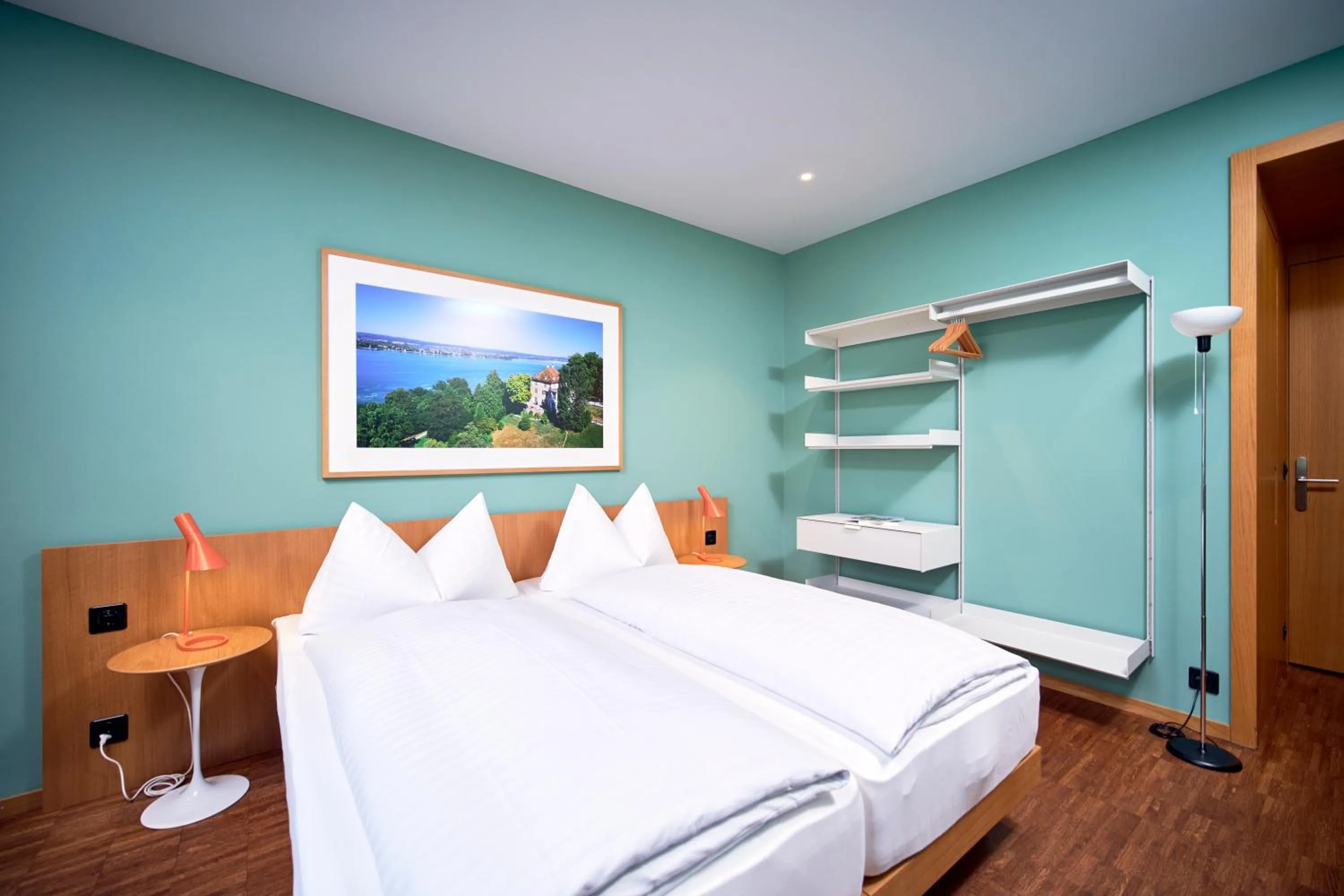 Bed in Hotel Arenenberg