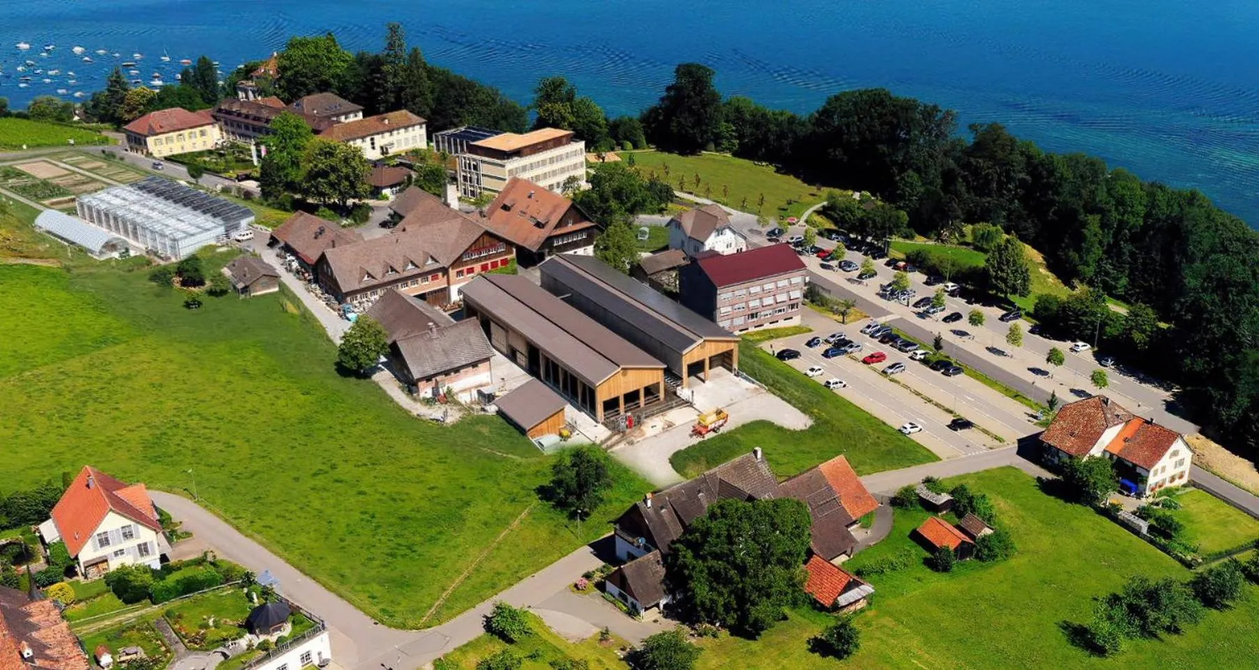 Property building in Hotel Arenenberg