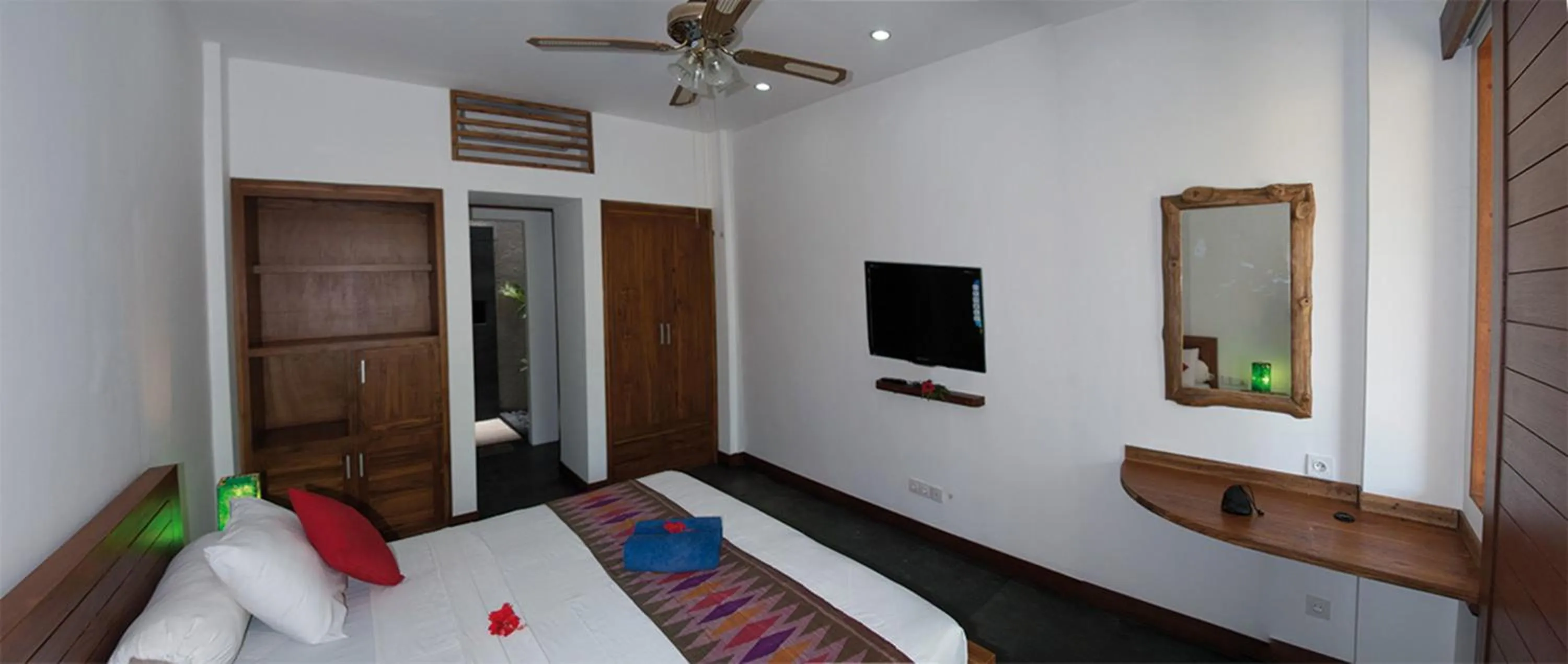 Bed in Dream Divers Resort