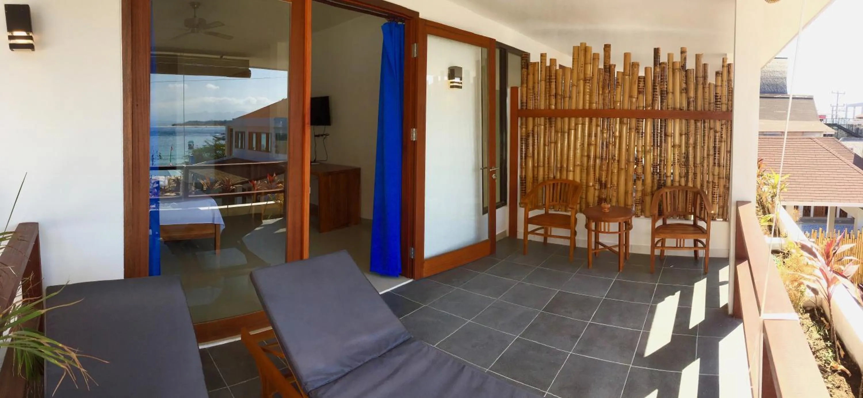 Balcony/Terrace in Dream Divers Resort