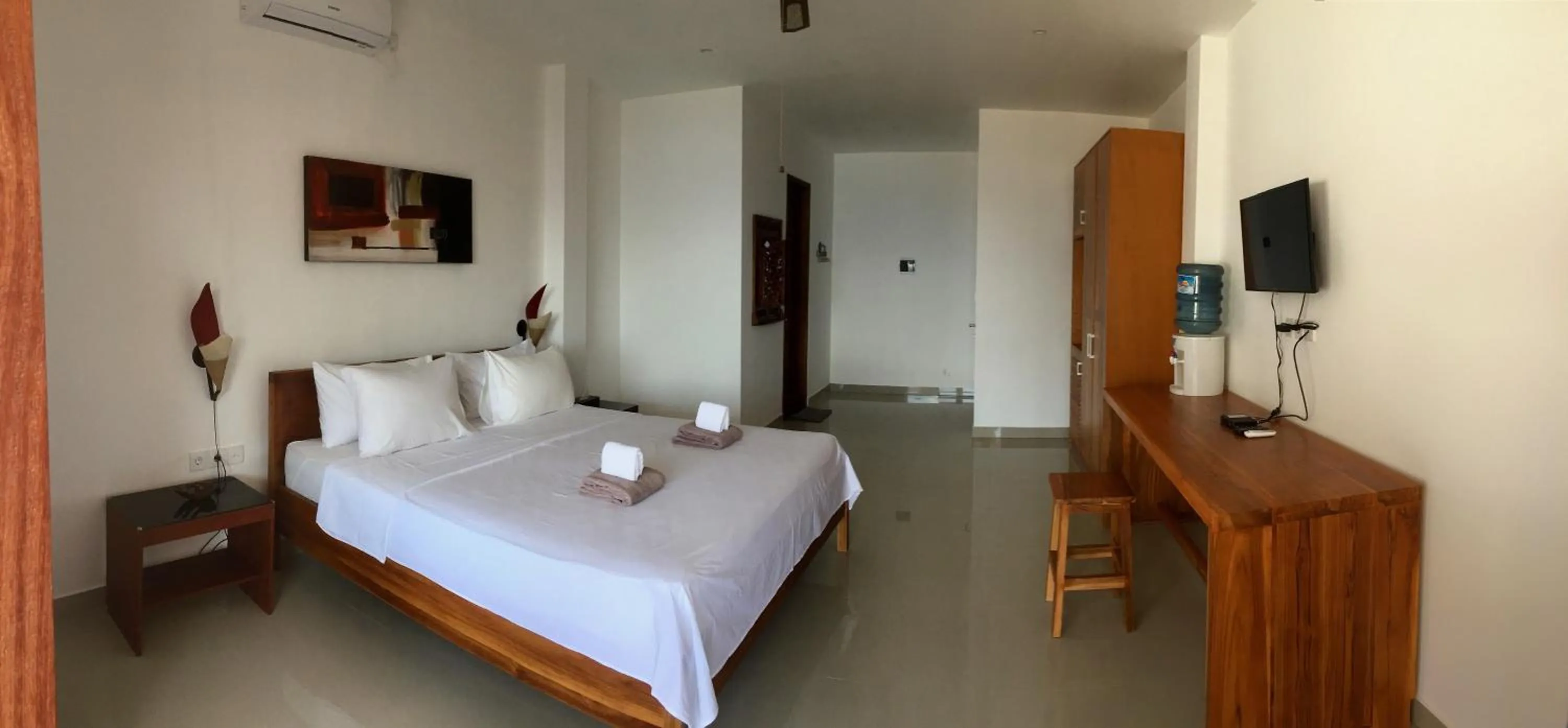 Bed in Dream Divers Resort