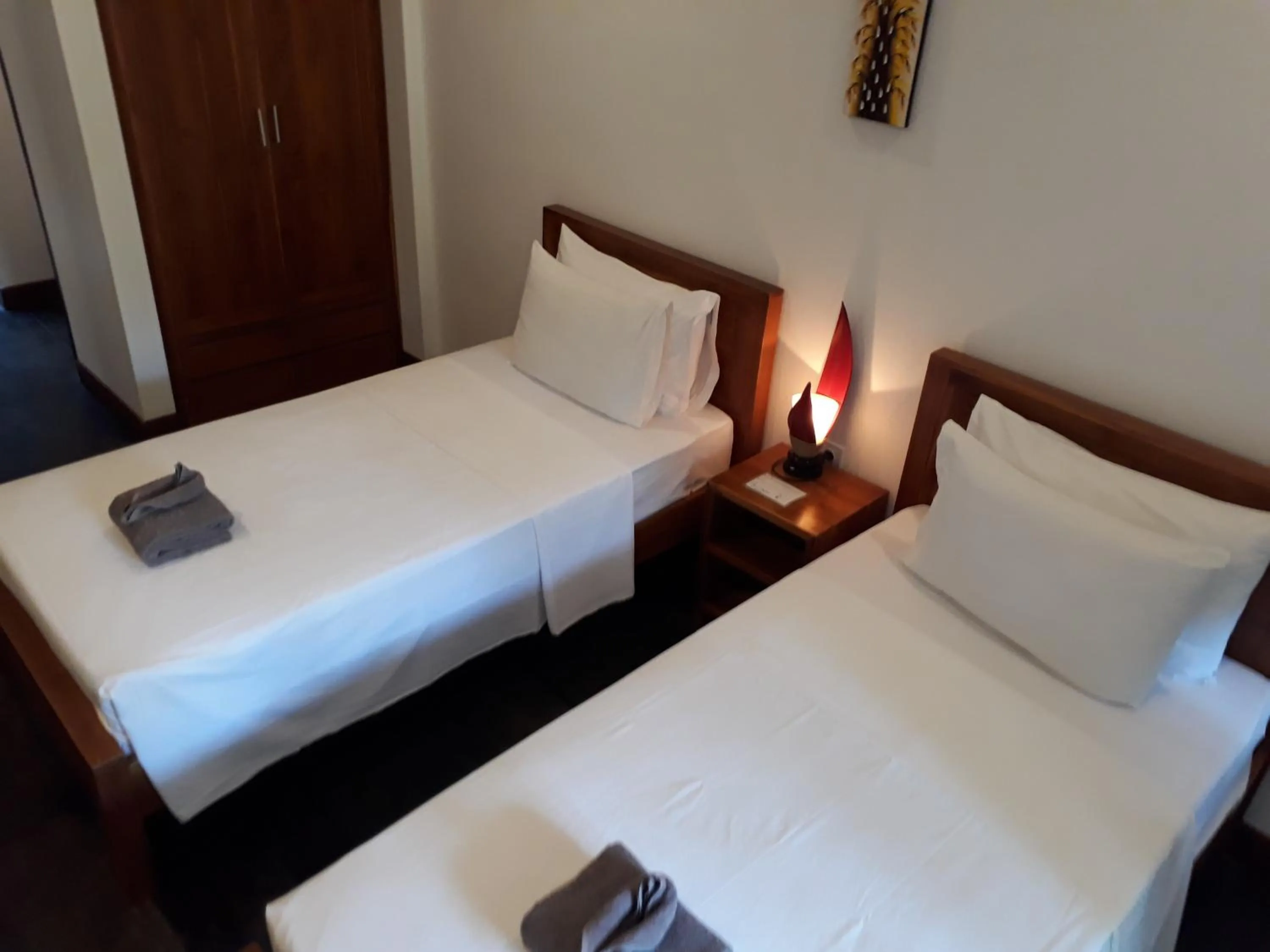 Bed in Dream Divers Resort