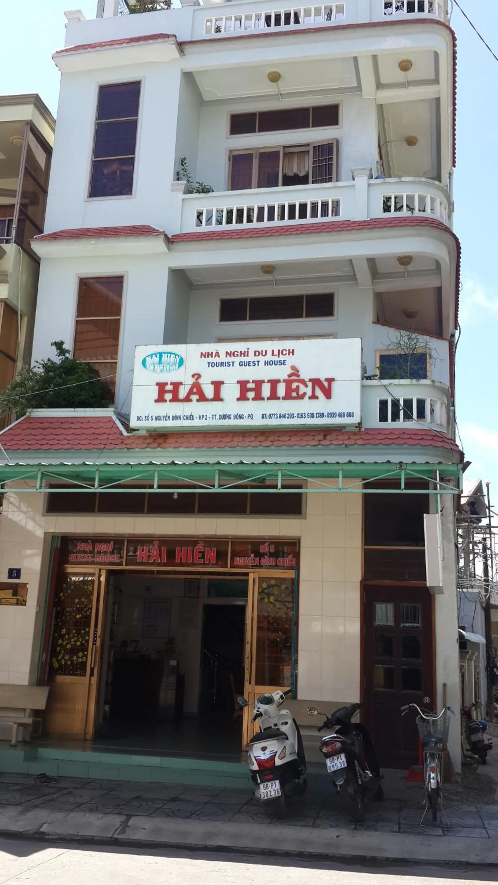 Property building in Hai Hien Guesthouse