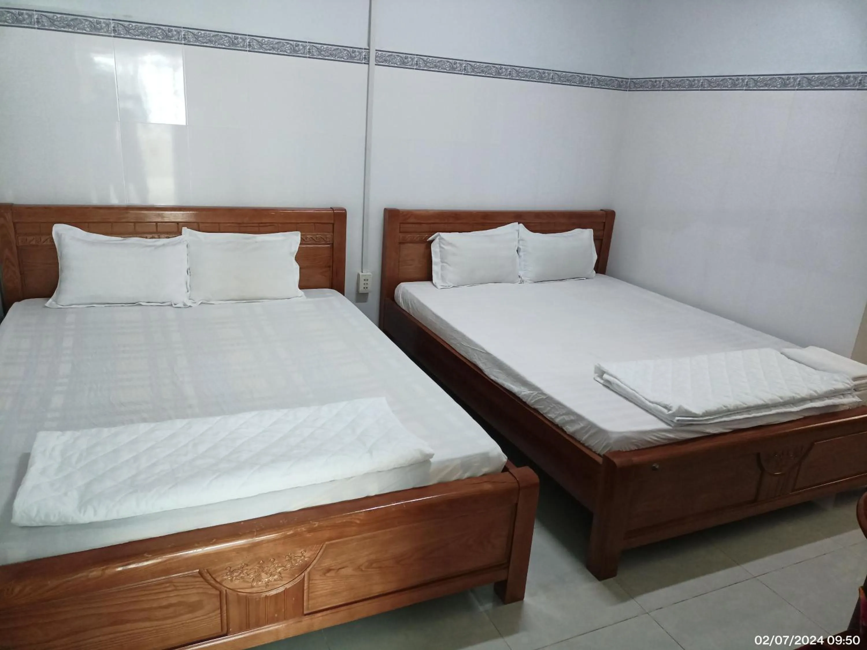 Bed in Hai Hien Guesthouse