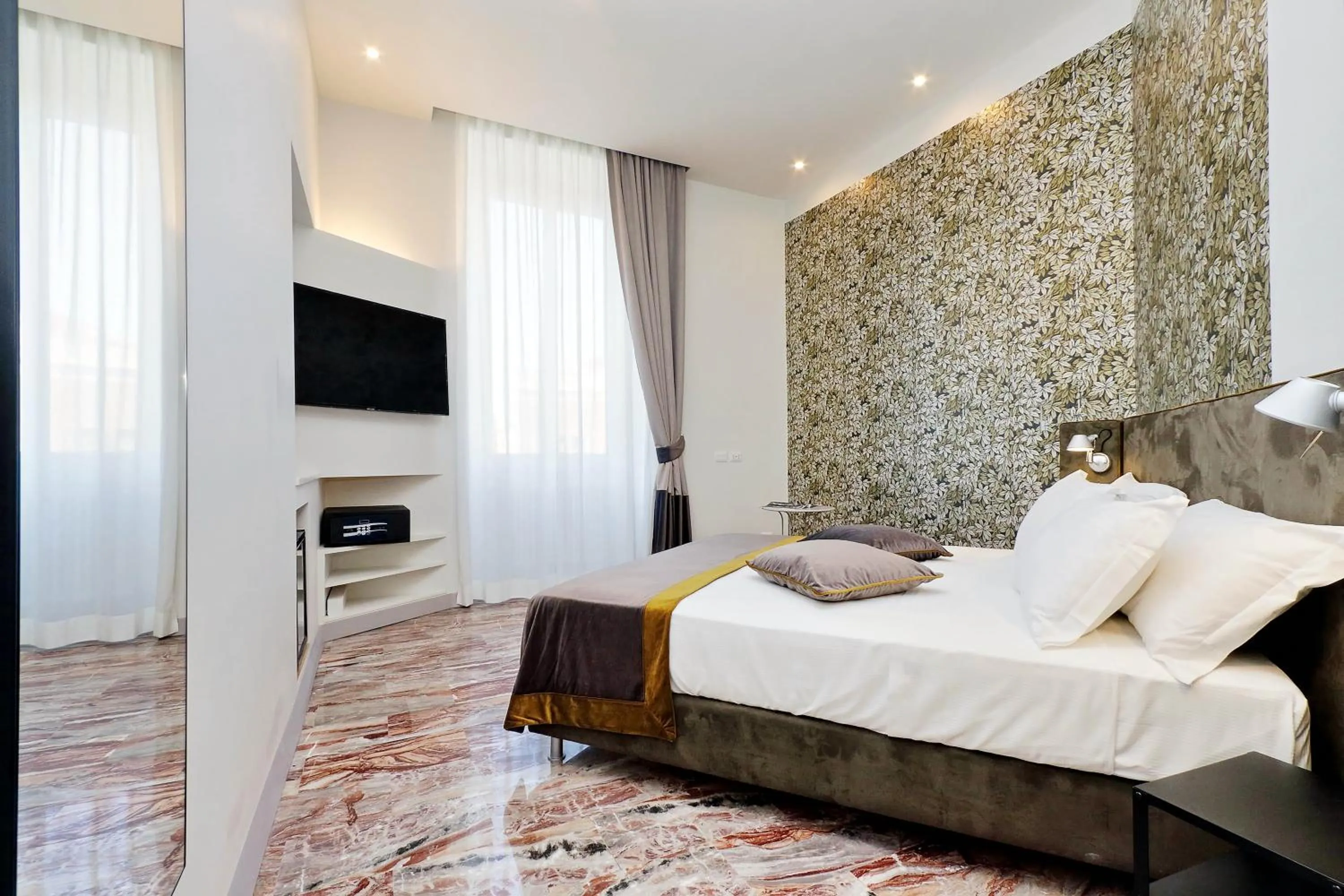 Bedroom, Bed in Opera 58 - Teatro dell'Opera Suites