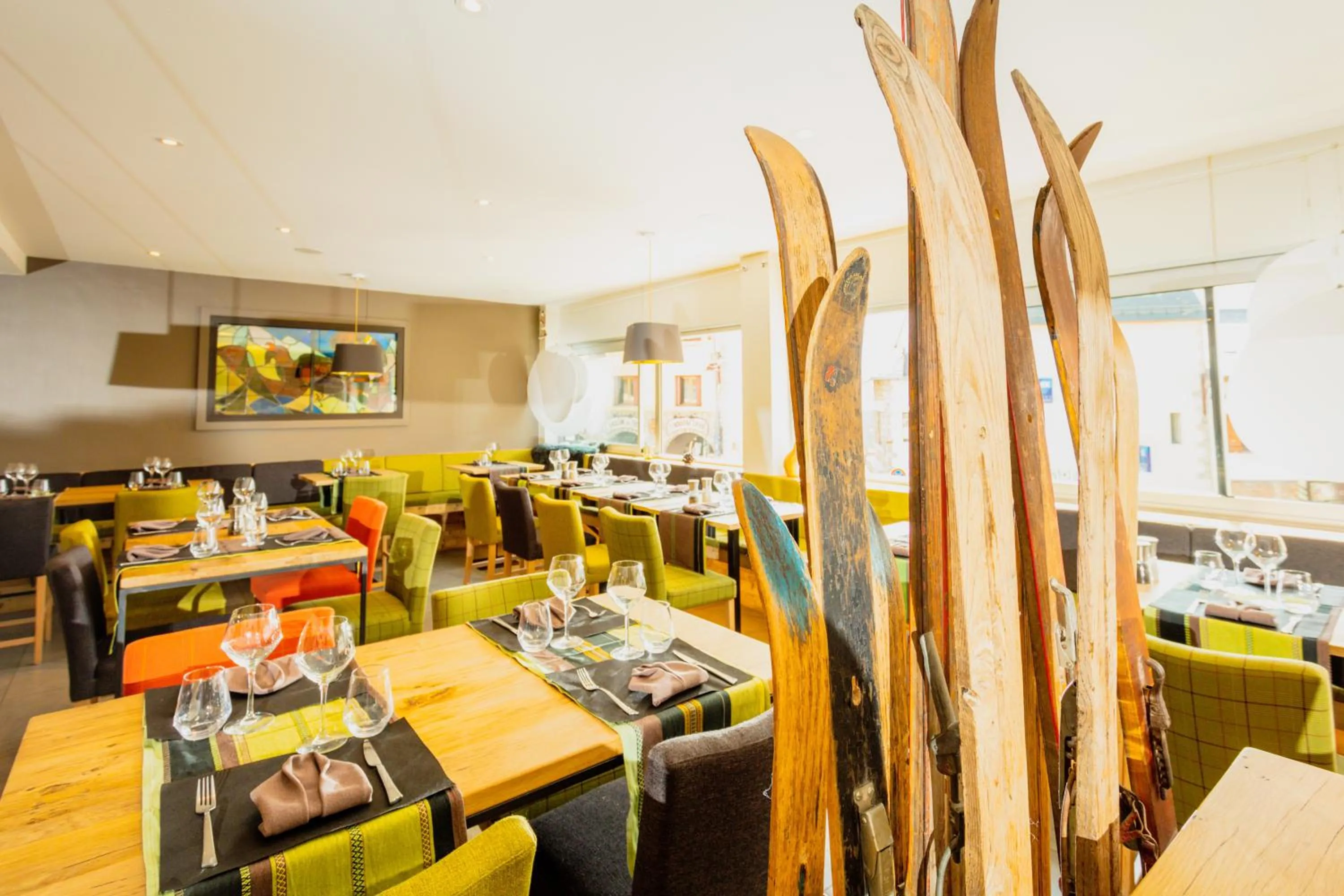 Restaurant/places to eat in Hôtel Le Grand Tétras