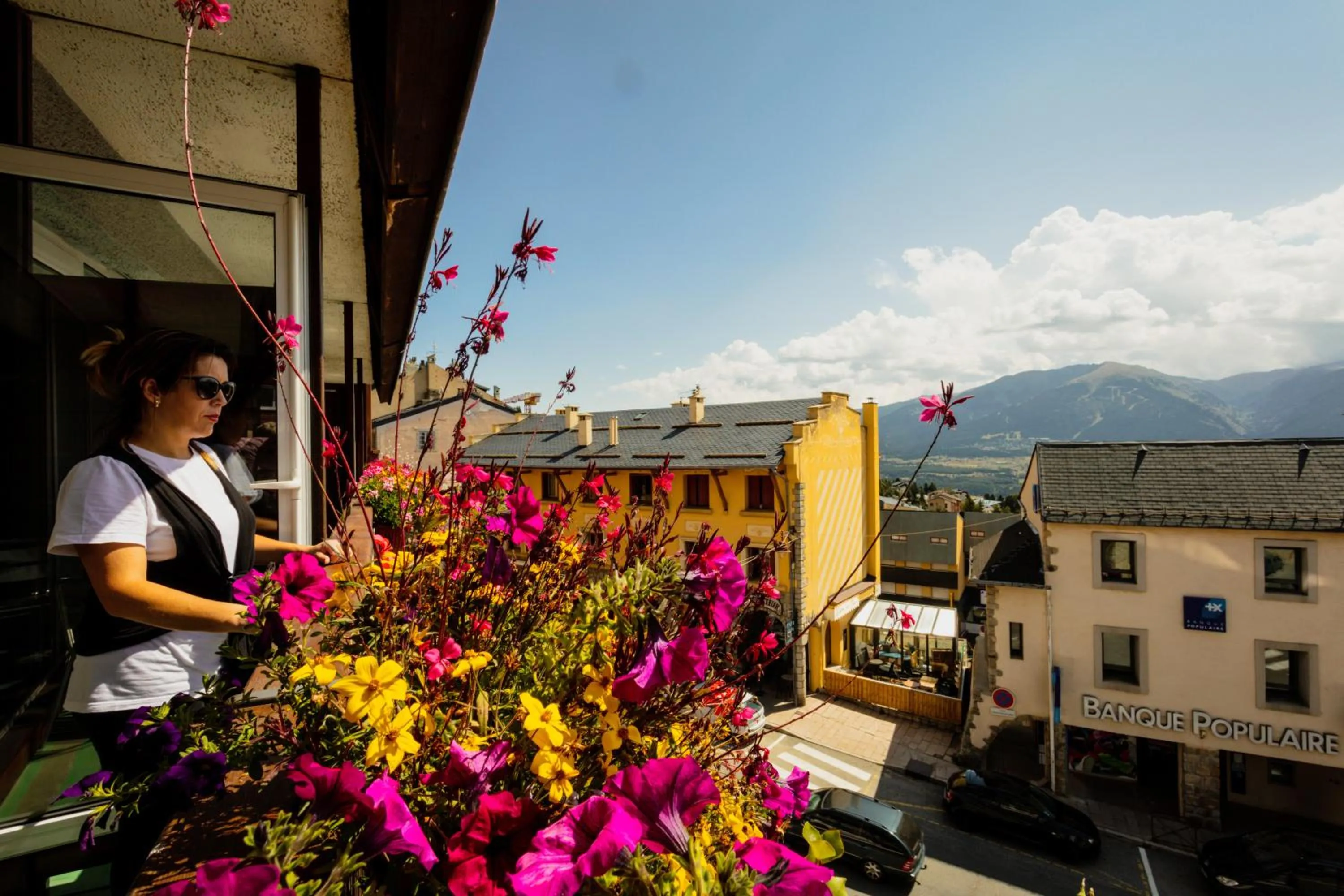 View (from property/room) in Hôtel Le Grand Tétras